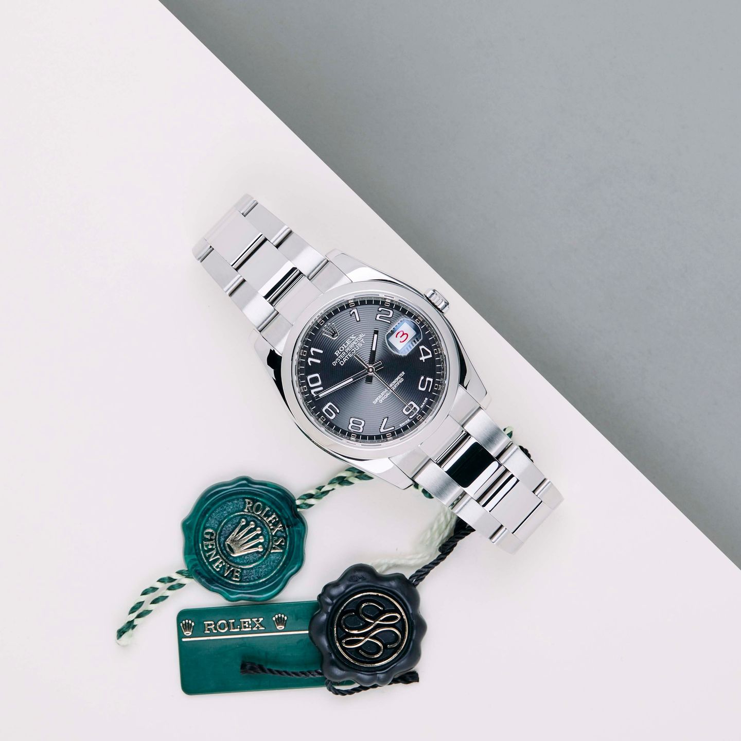 Rolex Datejust 36 116200 (2019) - Black dial 36 mm Steel case (2/8)