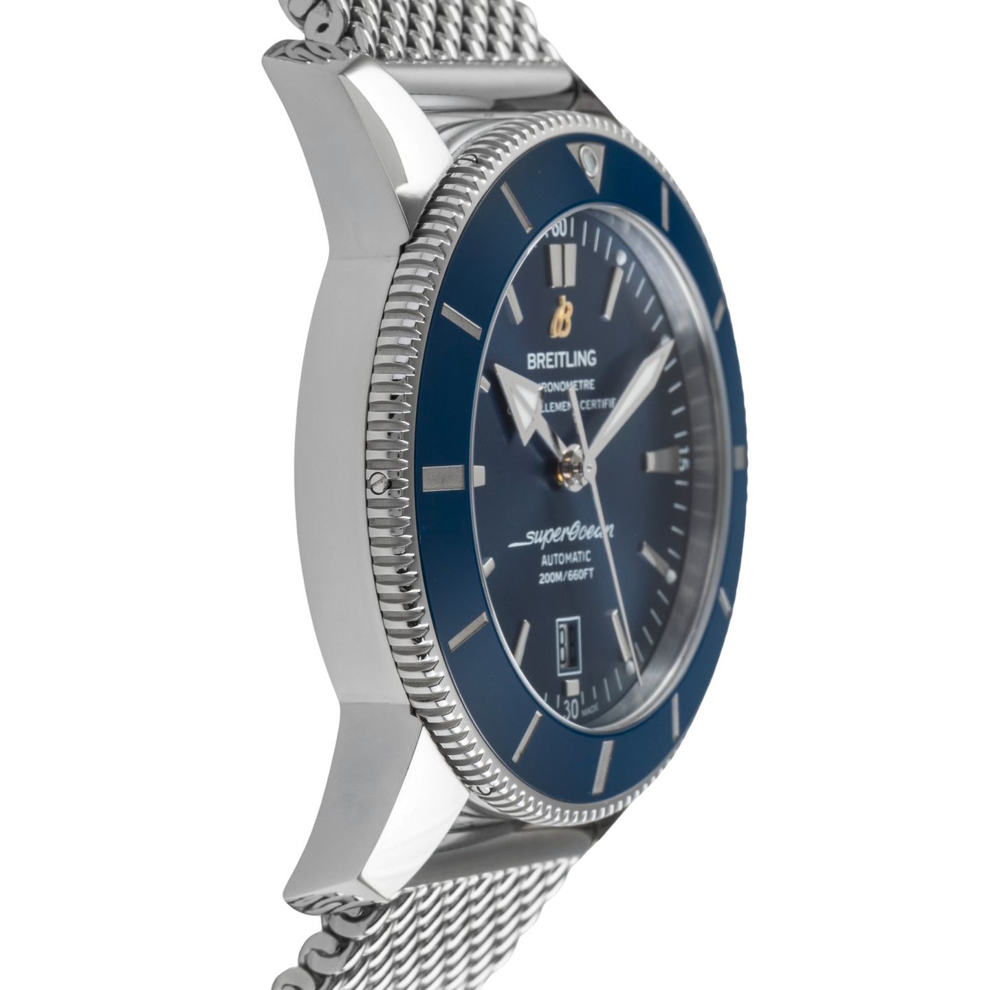 Breitling Superocean Heritage II 46 AB202016/C961 (Onbekend (willekeurig serienummer)) - Blauw wijzerplaat 46mm Staal (7/8)