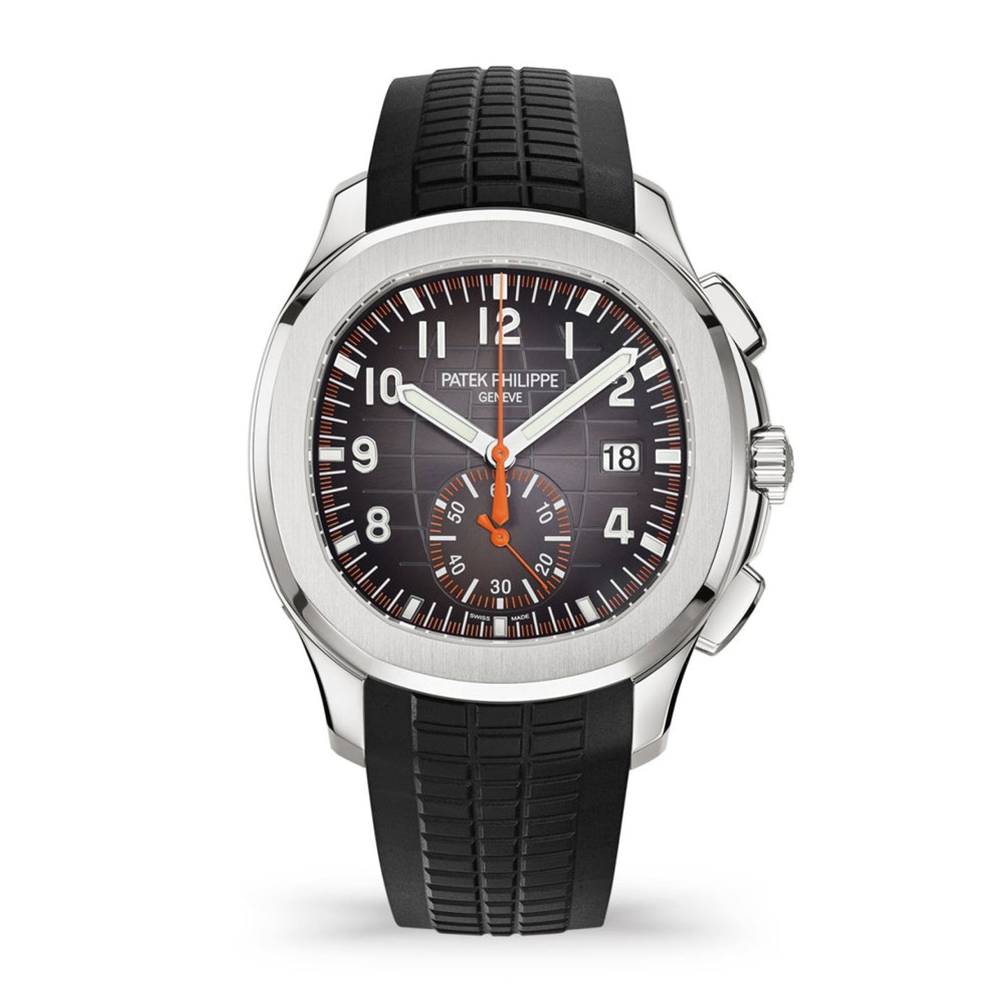 Patek Philippe Aquanaut 5968A-001 (2025) - Black dial 42 mm Steel case (2/6)