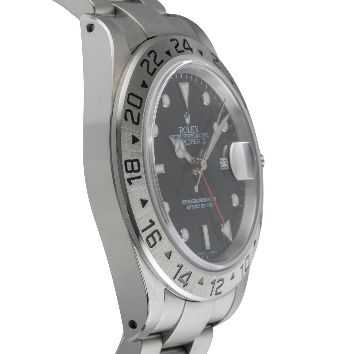 Rolex Explorer II 16570 (Unknown (random serial)) - 40 mm Steel case (7/8)
