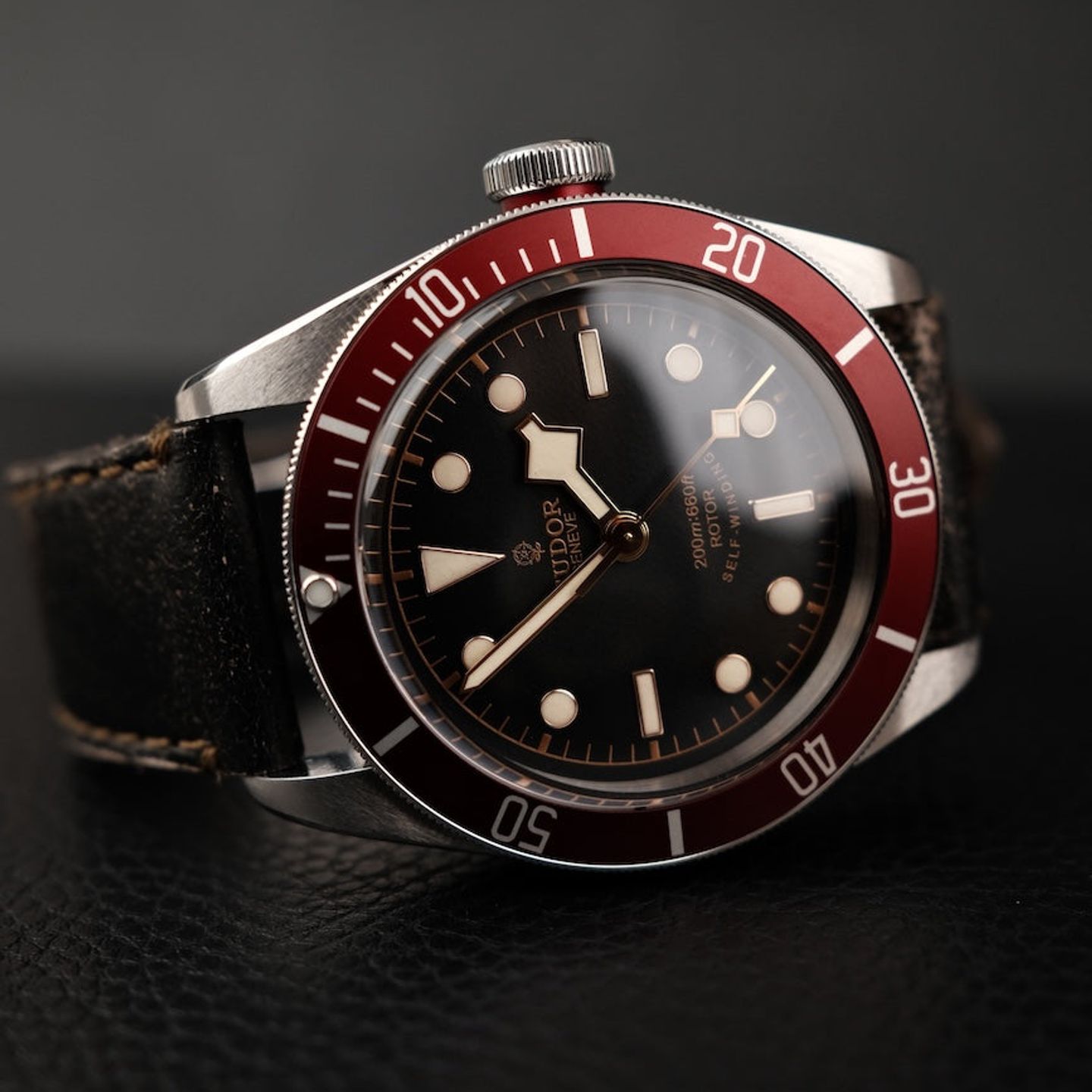 Tudor Black Bay 79220R (2013) - Black dial 41 mm Steel case (5/8)