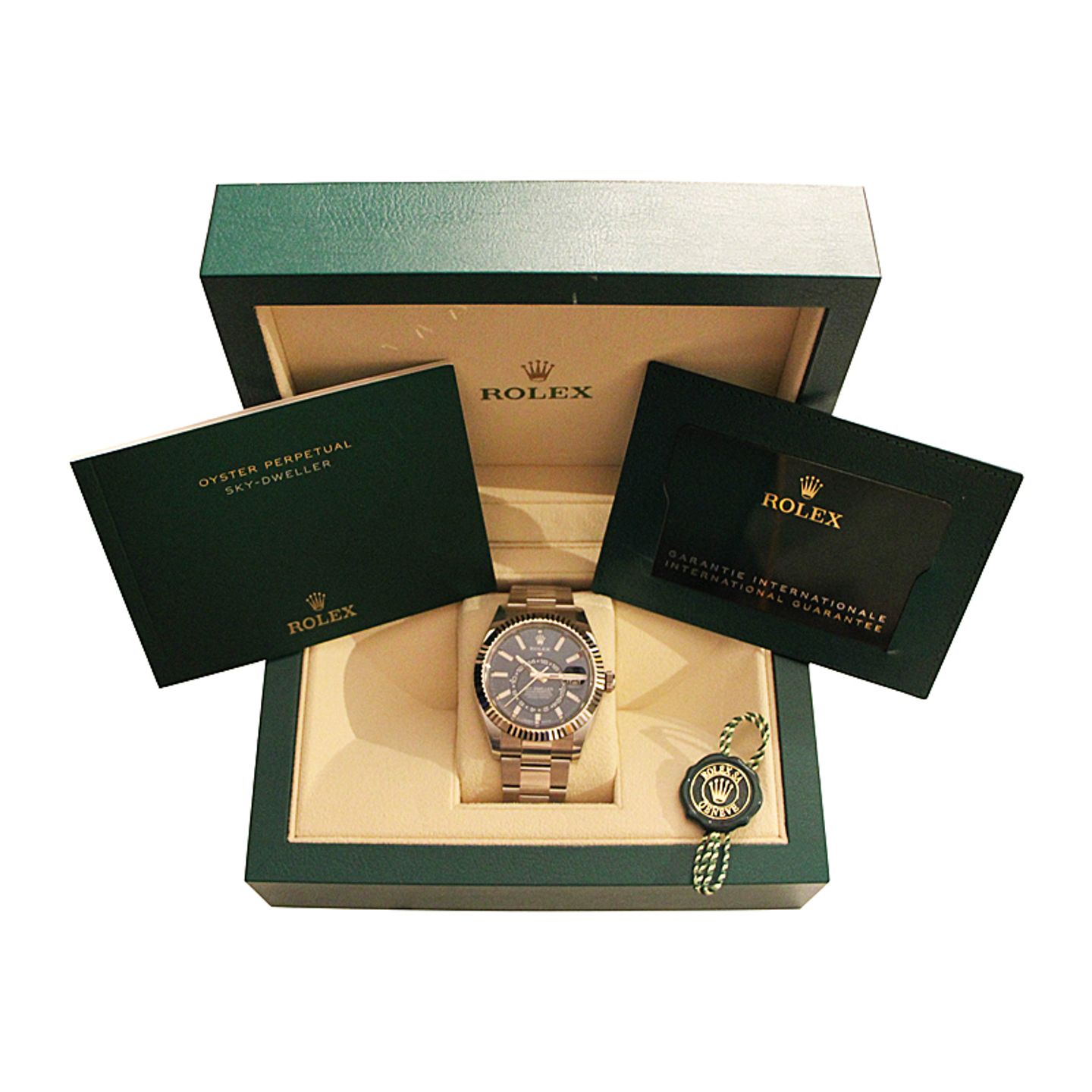 Rolex Sky-Dweller 336934 (2024) - Blauw wijzerplaat 42mm Goud/Staal (4/4)