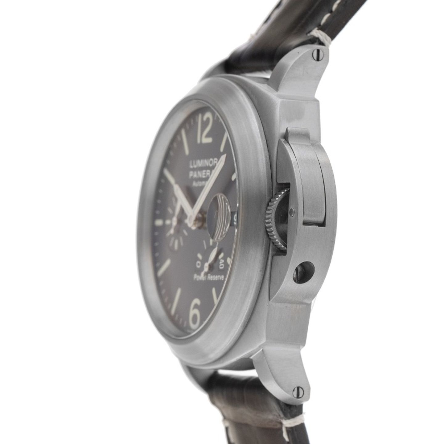 Panerai Luminor Power Reserve PAM00093 (2002) - Blauw wijzerplaat 44mm Titanium (4/8)