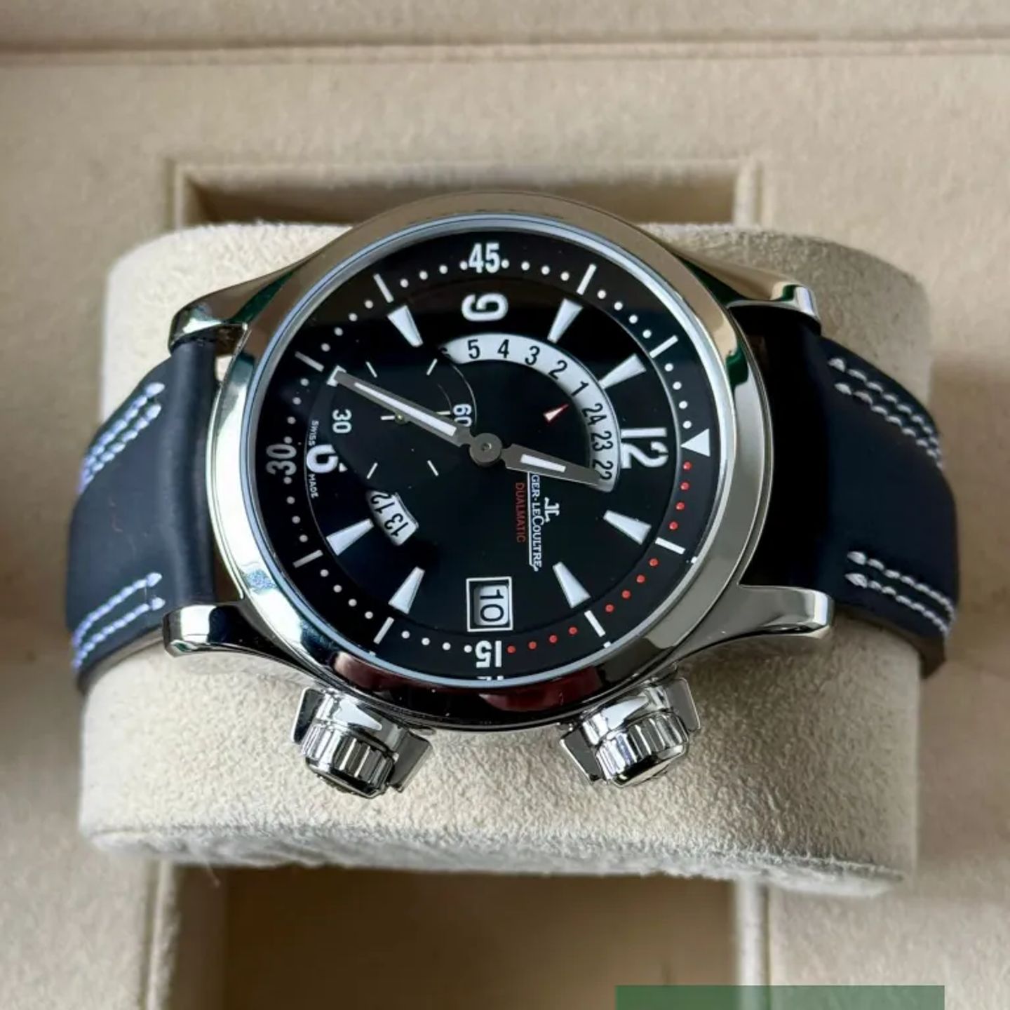 Jaeger-LeCoultre Master Compressor Q1738470 (2005) - Black dial 42 mm Steel case (4/7)