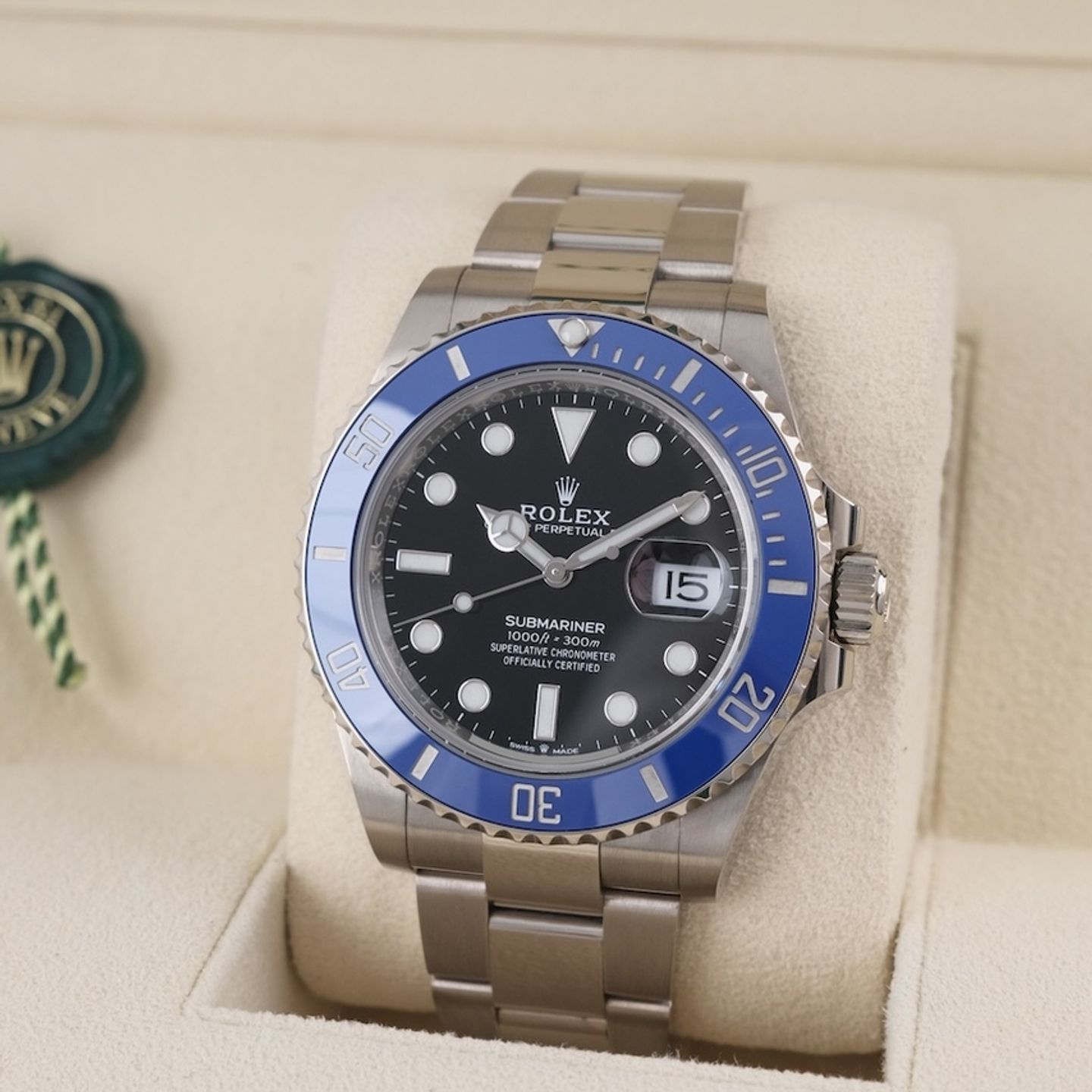 Rolex Submariner Date 126619LB (2021) - 41mm Witgoud (2/8)