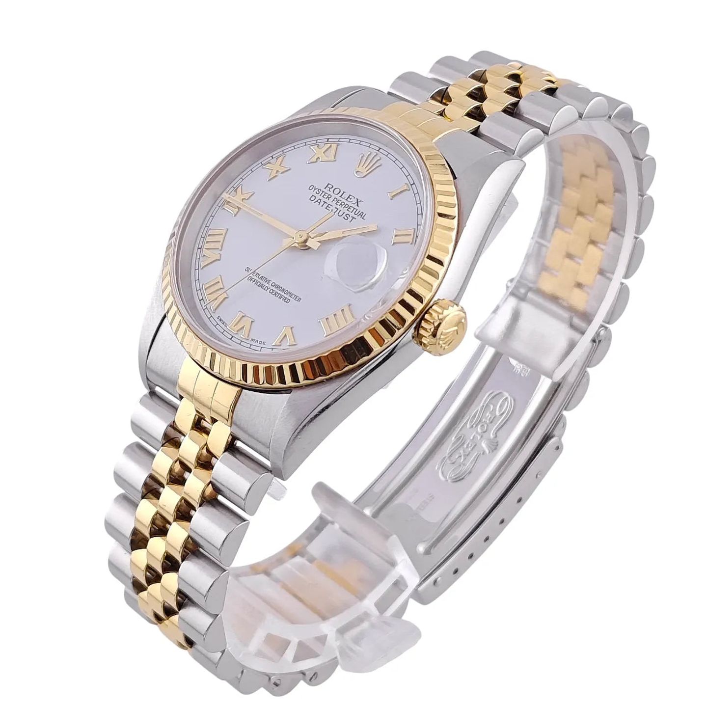 Rolex Datejust 31 68273 (Unknown (random serial)) - 31 mm Gold/Steel case (3/8)