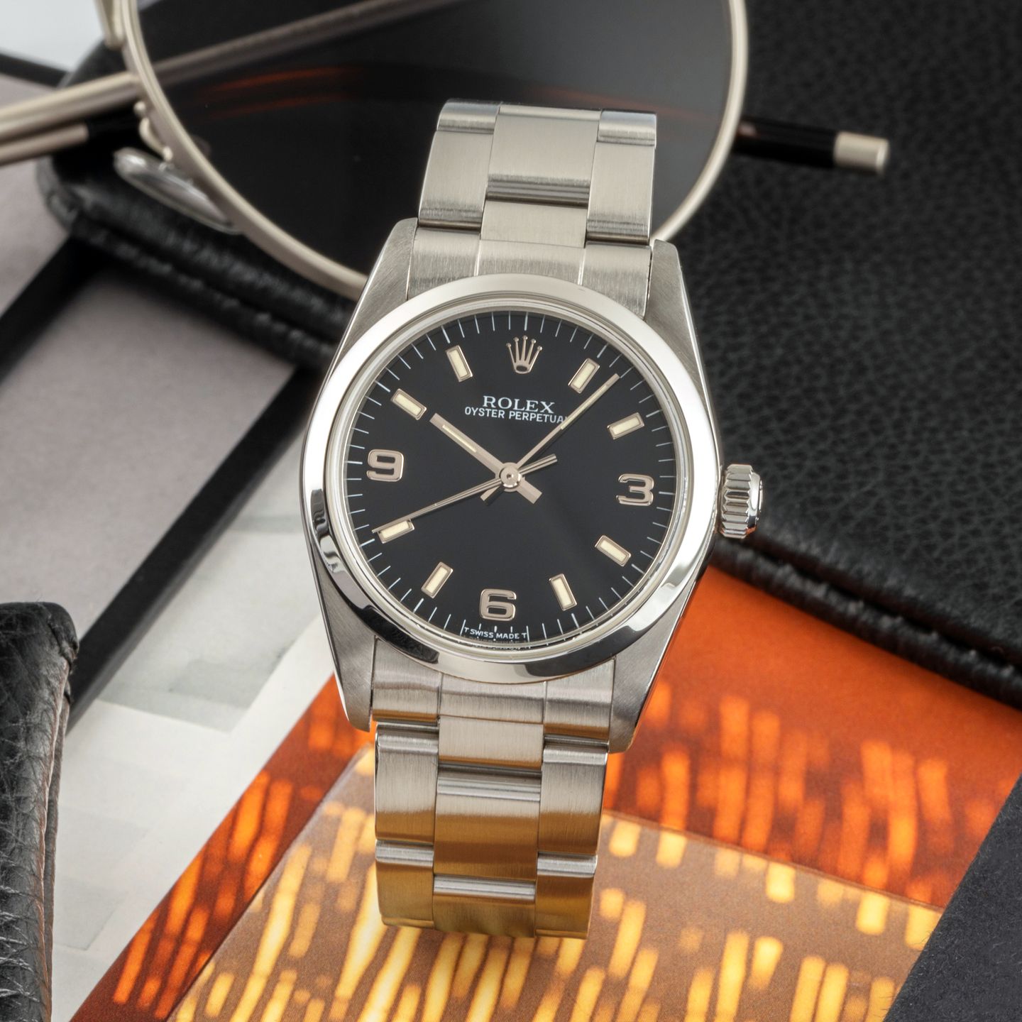 Rolex Oyster Perpetual 31 77080 (1997) - 31mm Staal (1/8)