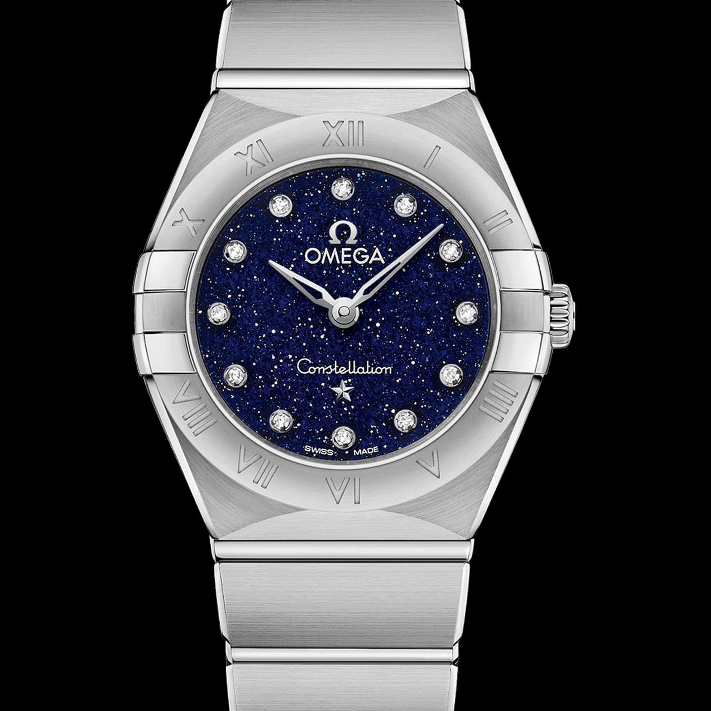 Omega Constellation Quartz 131.10.25.60.53.001 (2022) - Blue dial 25 mm Steel case (1/2)