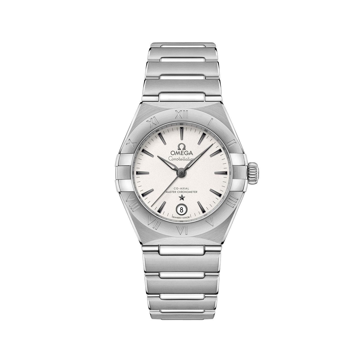 Omega Constellation 131.10.29.20.02.001 (2022) - Silver dial 29 mm Steel case (2/2)