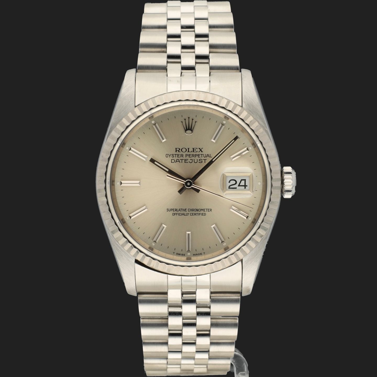 Rolex Datejust 36 16234 (1992) - 36mm Staal (3/8)