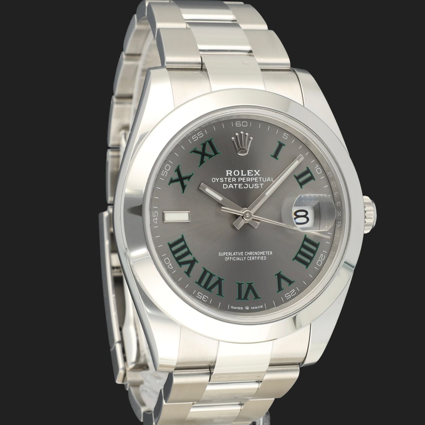 Rolex Datejust 41 126300 (2025) - Grijs wijzerplaat 41mm Staal (4/8)