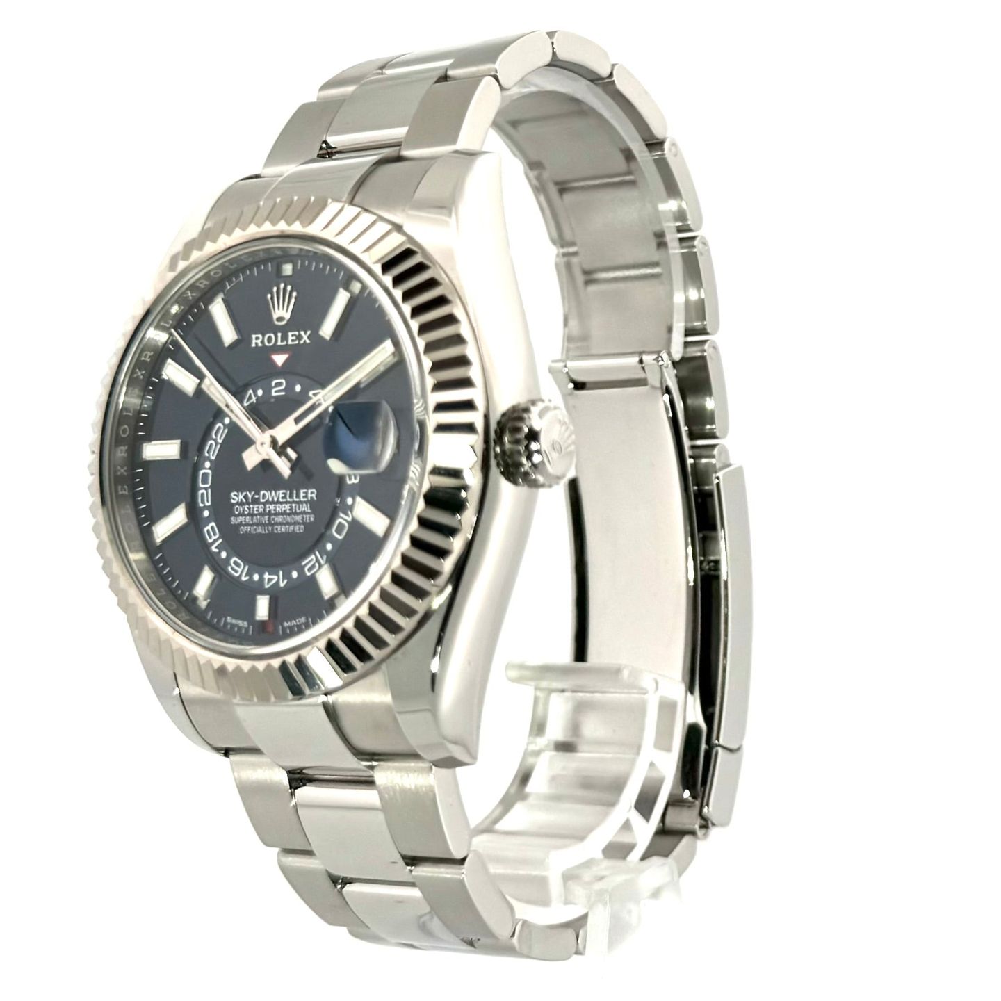 Rolex Sky-Dweller 326934 (2022) - Blauw wijzerplaat 42mm Staal (2/7)