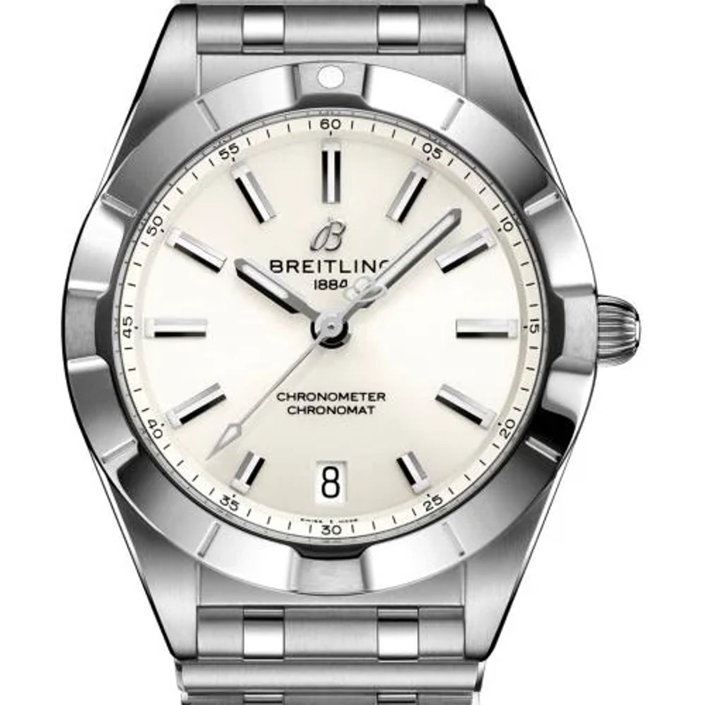 Breitling Chronomat A77310101A2A1 (2026) - White dial 32 mm Steel case (1/1)