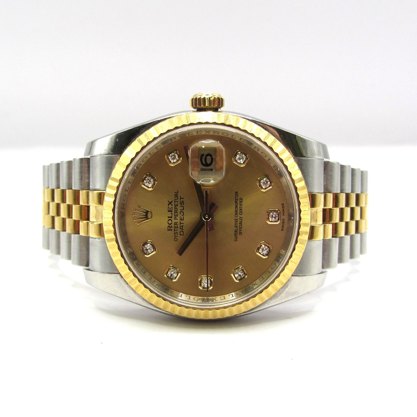 Rolex Datejust 36 116233 (2007) - 36 mm Gold/Steel case (2/6)