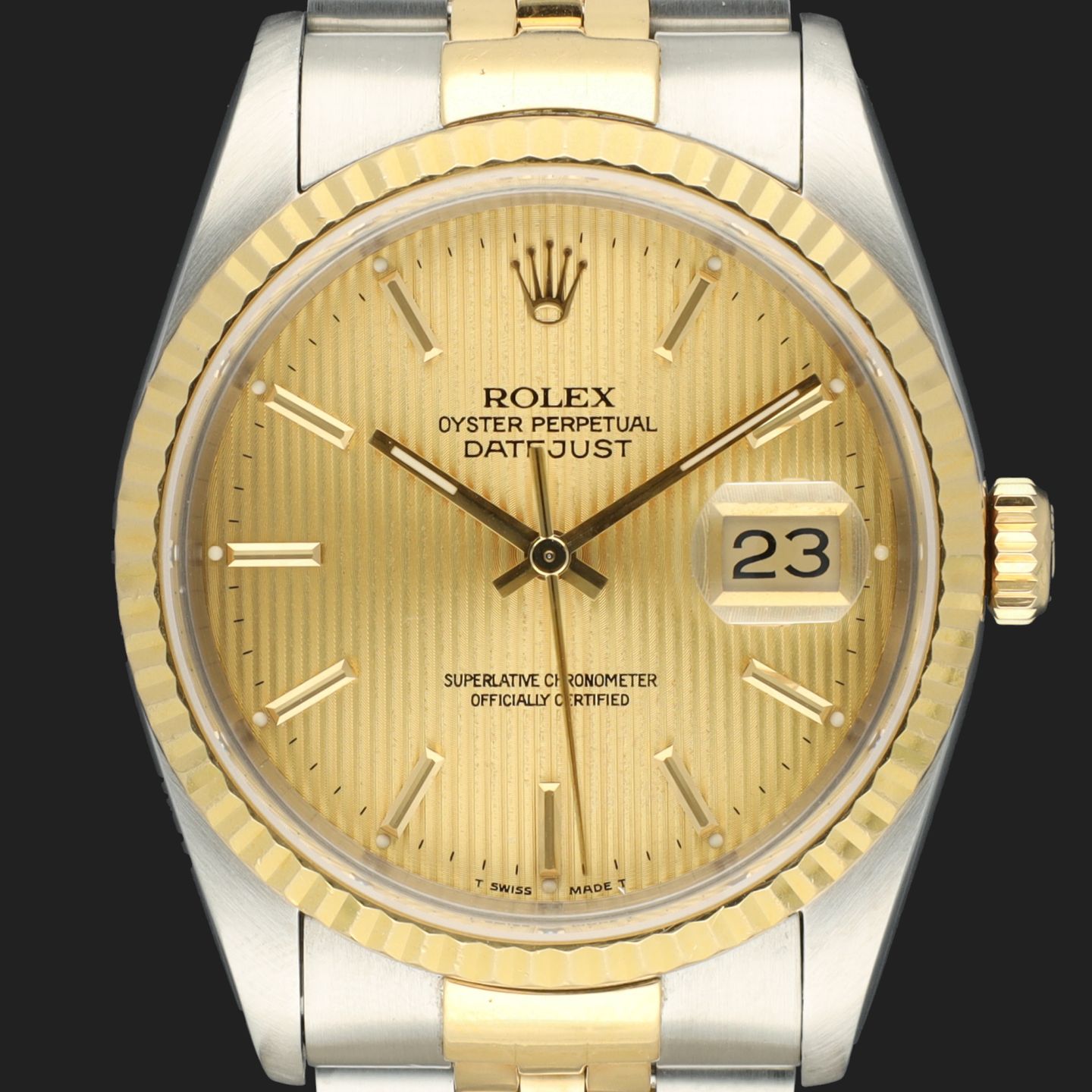 Rolex Datejust 36 16233 (1994) - 36 mm Gold/Steel case (2/8)