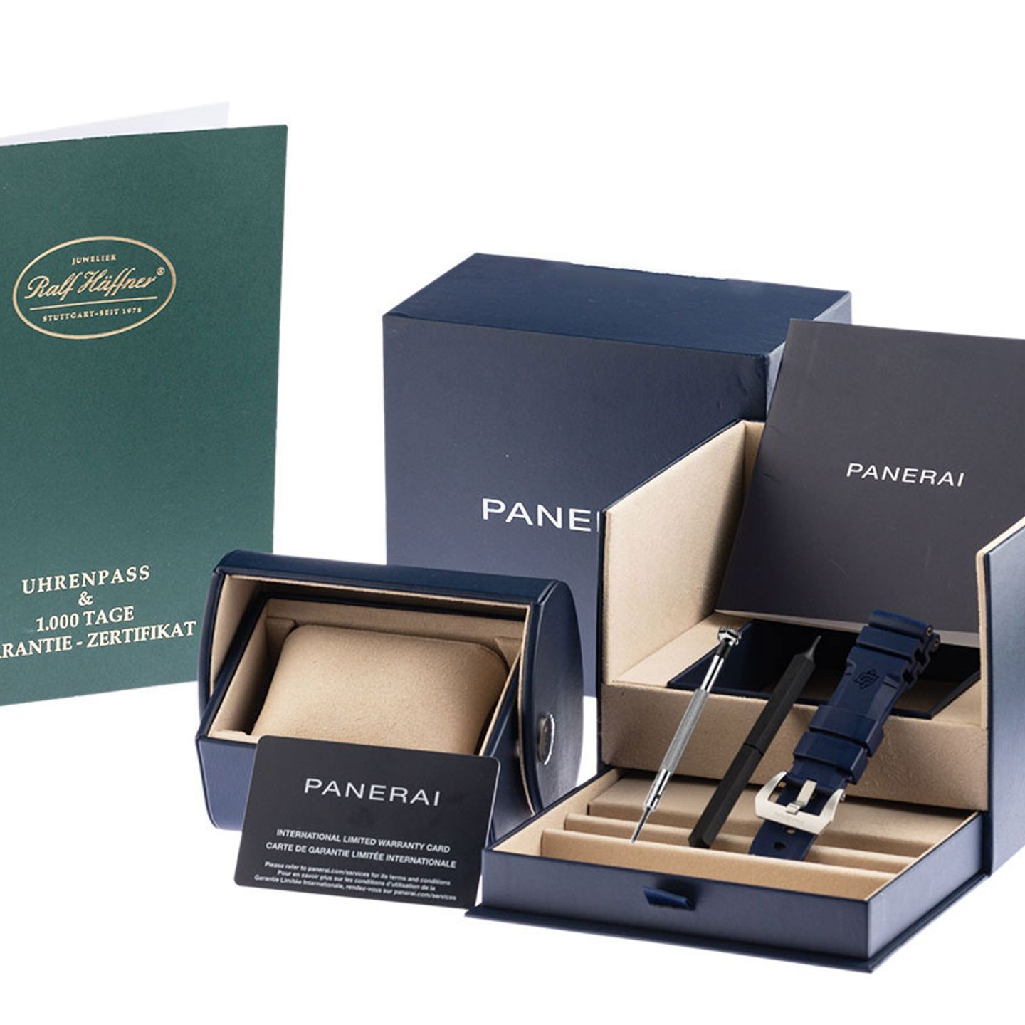 Panerai Luminor Submersible PAM02068 (2024) - Blauw wijzerplaat 42mm Staal (2/7)