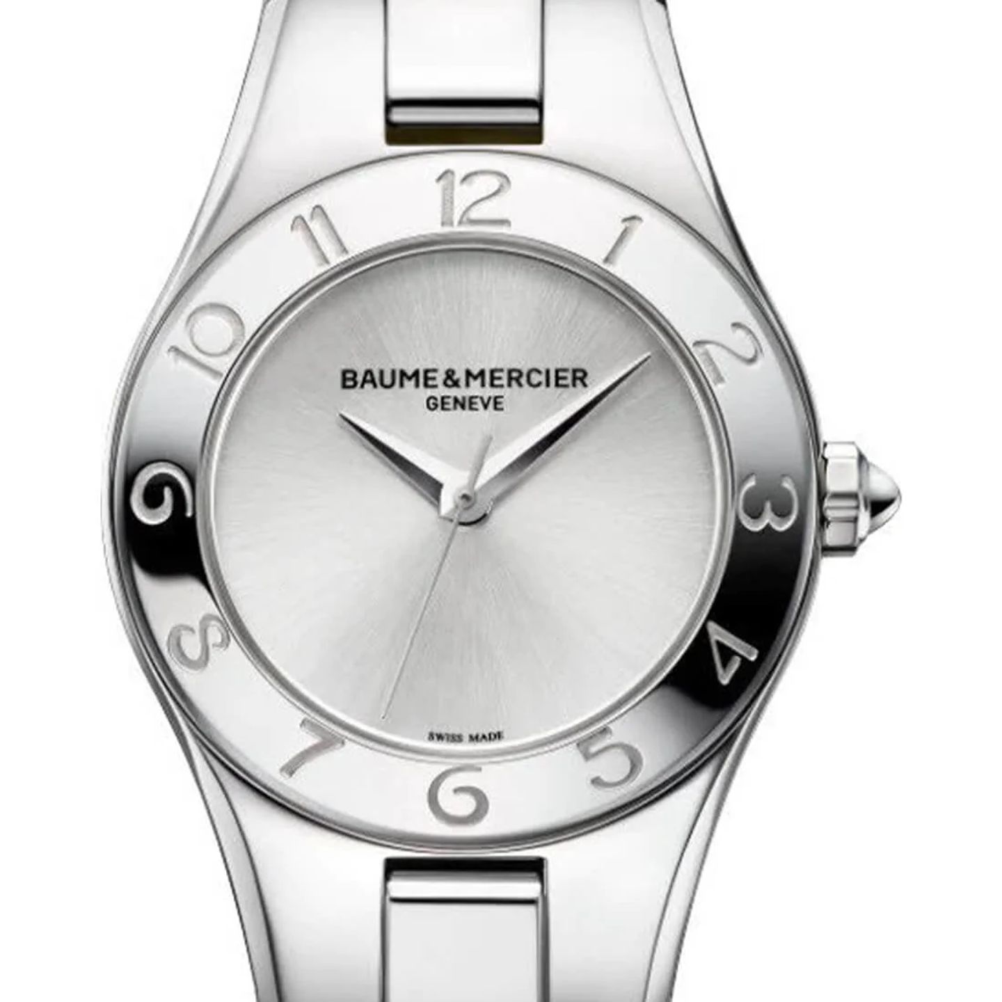 Baume & Mercier Linea M0A10138 (2023) - Silver dial 27 mm Steel case (1/3)