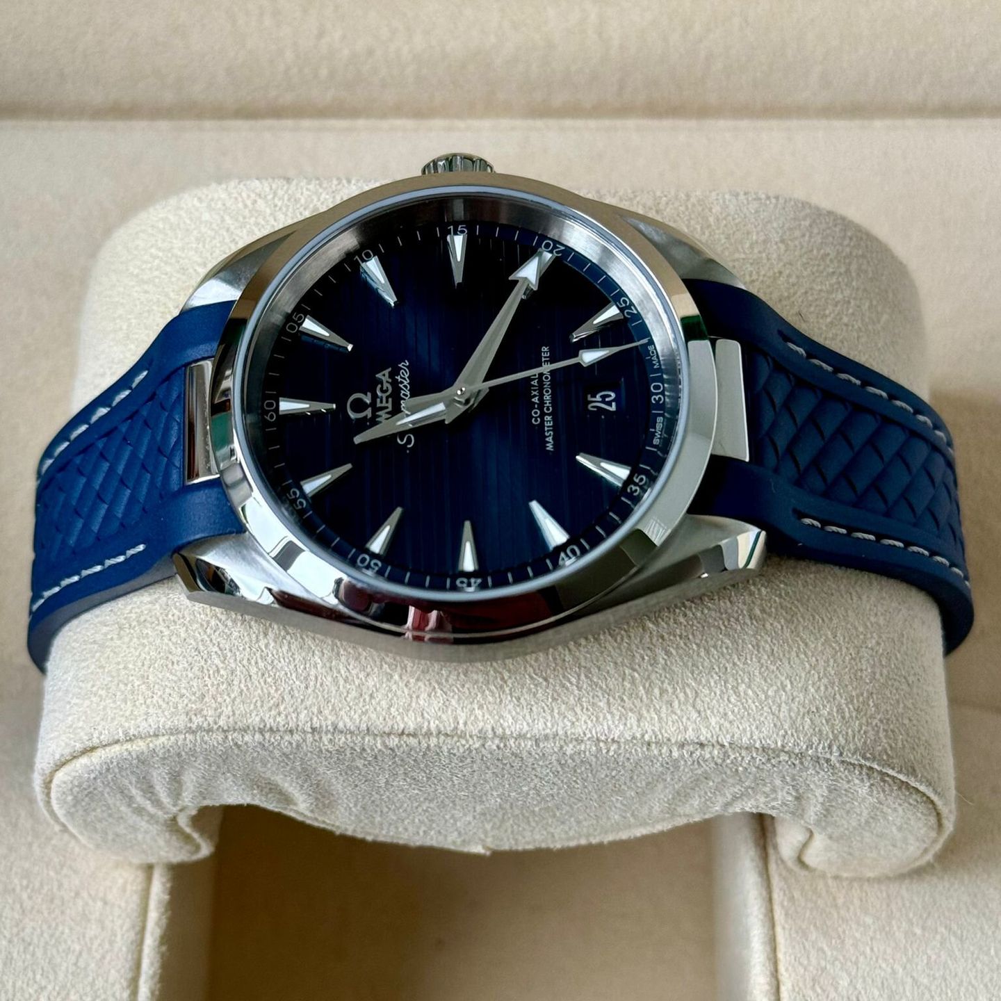 Omega Seamaster Aqua Terra 220.12.41.21.03.007 (2024) - Blauw wijzerplaat 41mm Staal (5/7)