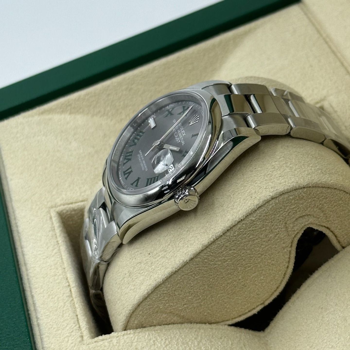 Rolex Datejust 36 126200 (2024) - Grijs wijzerplaat 36mm Staal (6/8)