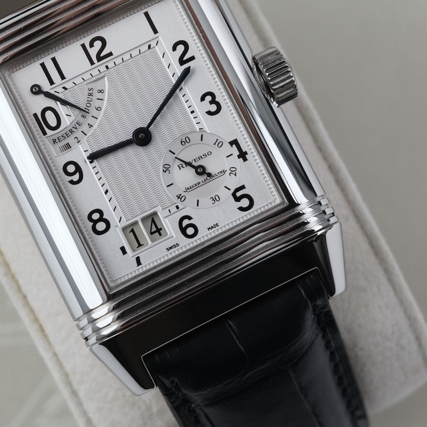 Jaeger-LeCoultre Grande Reverso Q3008420 (2005) - Silver dial 46 mm Steel case (4/8)