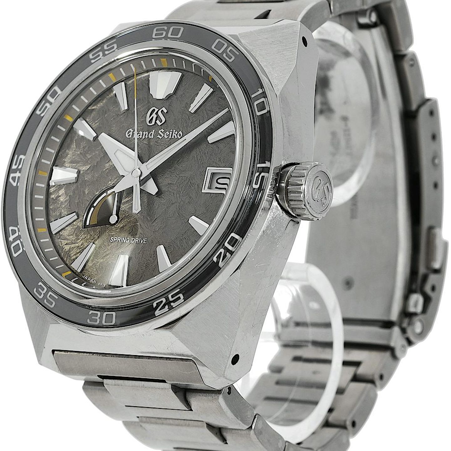 Grand Seiko Unknown SBGX035 (2019) - Zwart wijzerplaat 45mm Staal (3/5)