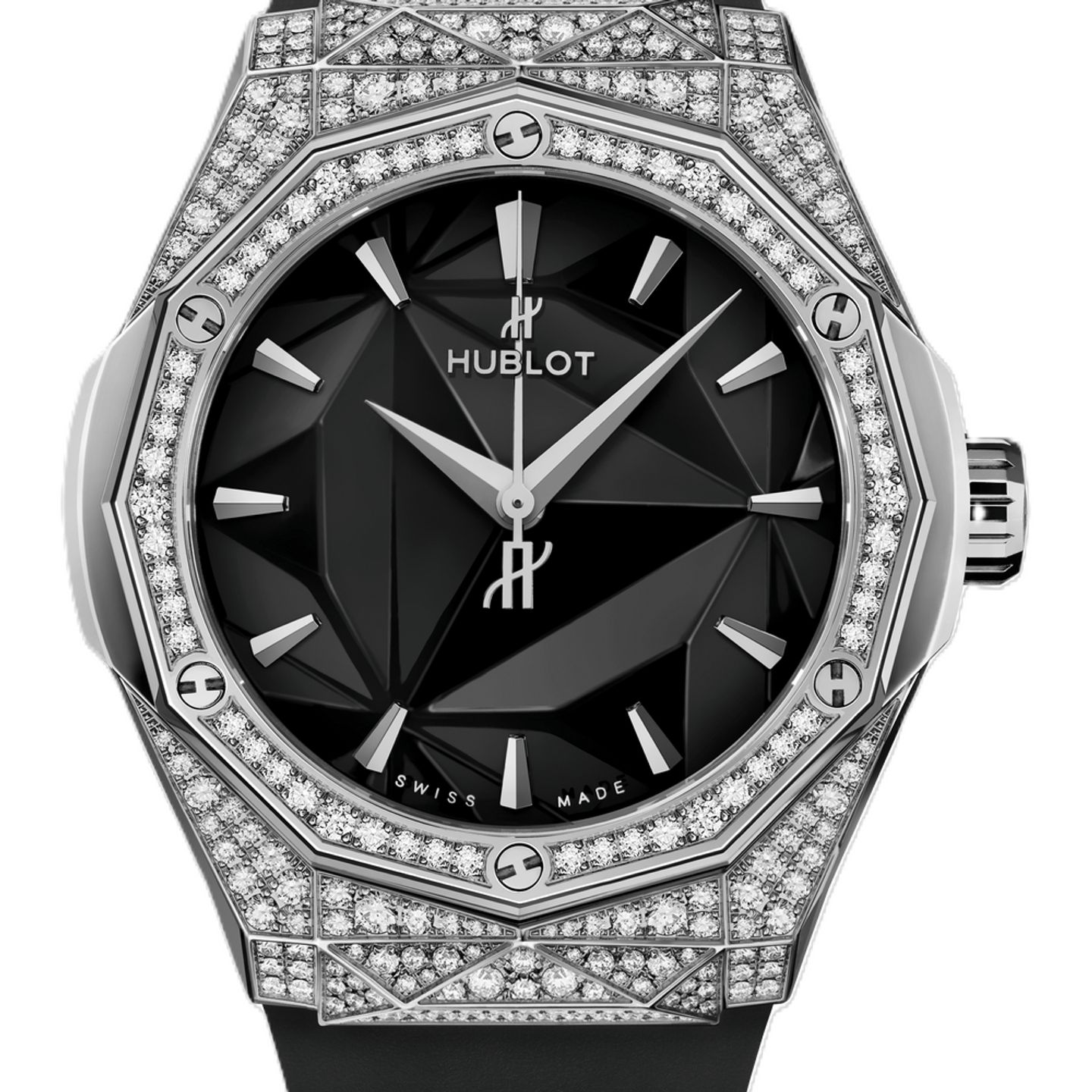 Hublot Classic Fusion 550.NS.1800.RX.1604.ORL19 (2025) - Black dial 40 mm Titanium case (1/1)