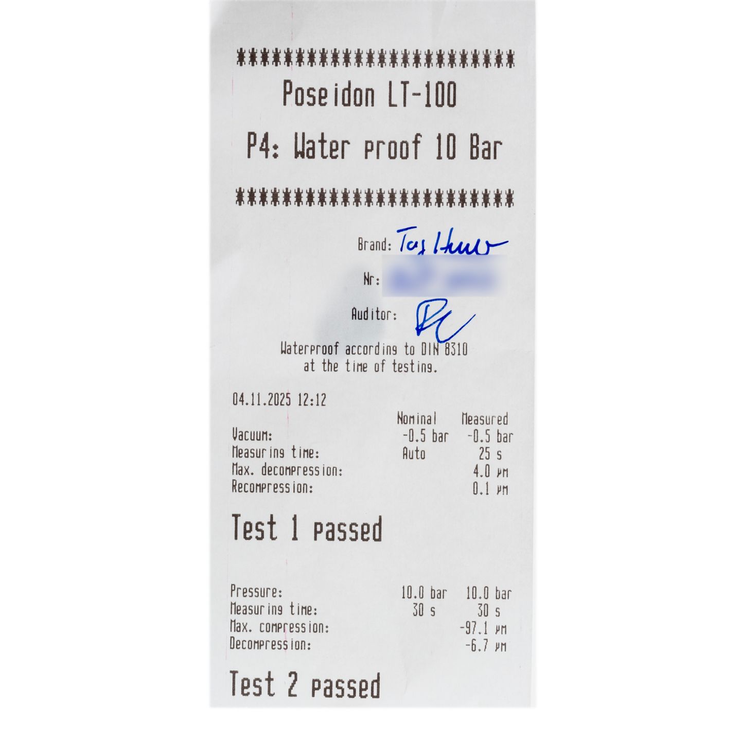 TAG Heuer Aquaracer WBP1114 (Onbekend (willekeurig serienummer)) - 40mm Staal (5/8)