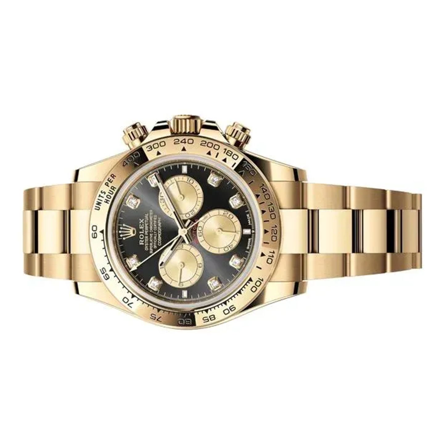 Rolex Daytona 126508 (2024) - Black dial 40 mm Yellow Gold case (4/6)