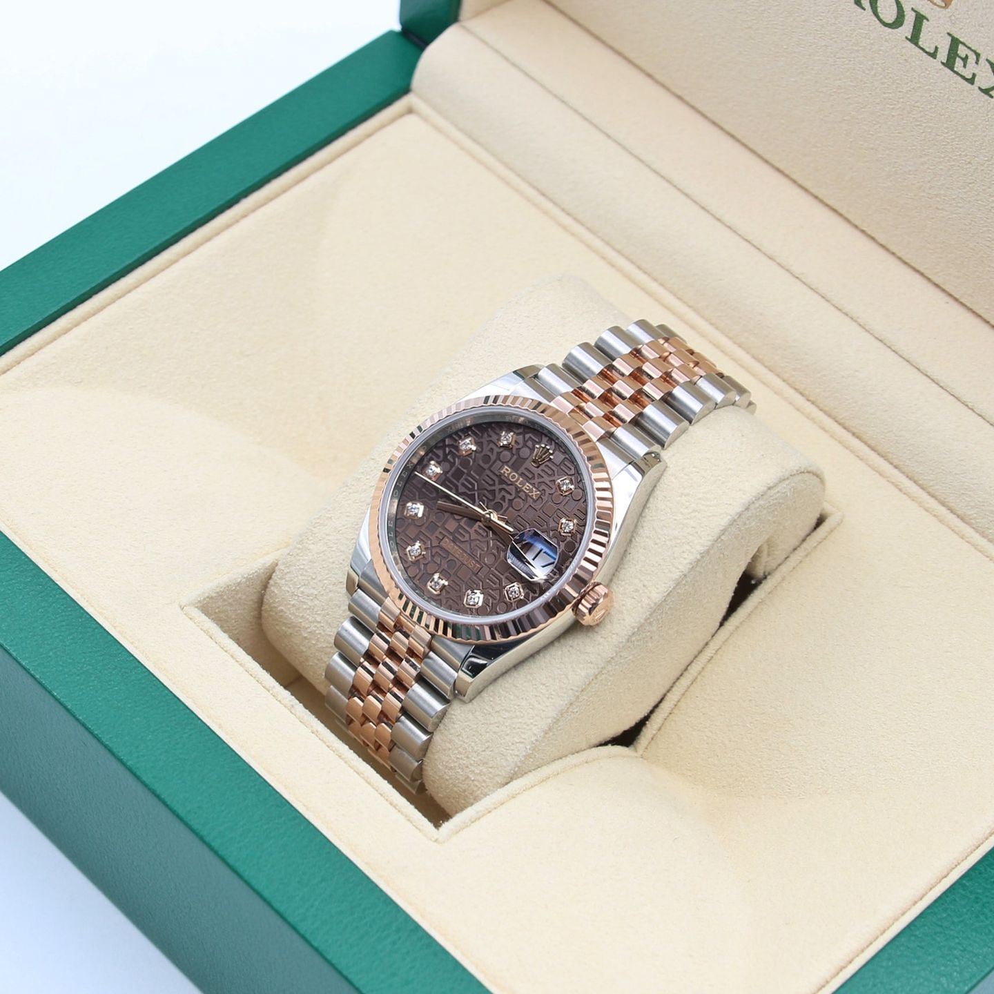 Rolex Datejust 36 126231 (Unknown (random serial)) - 36 mm Gold/Steel case (1/8)