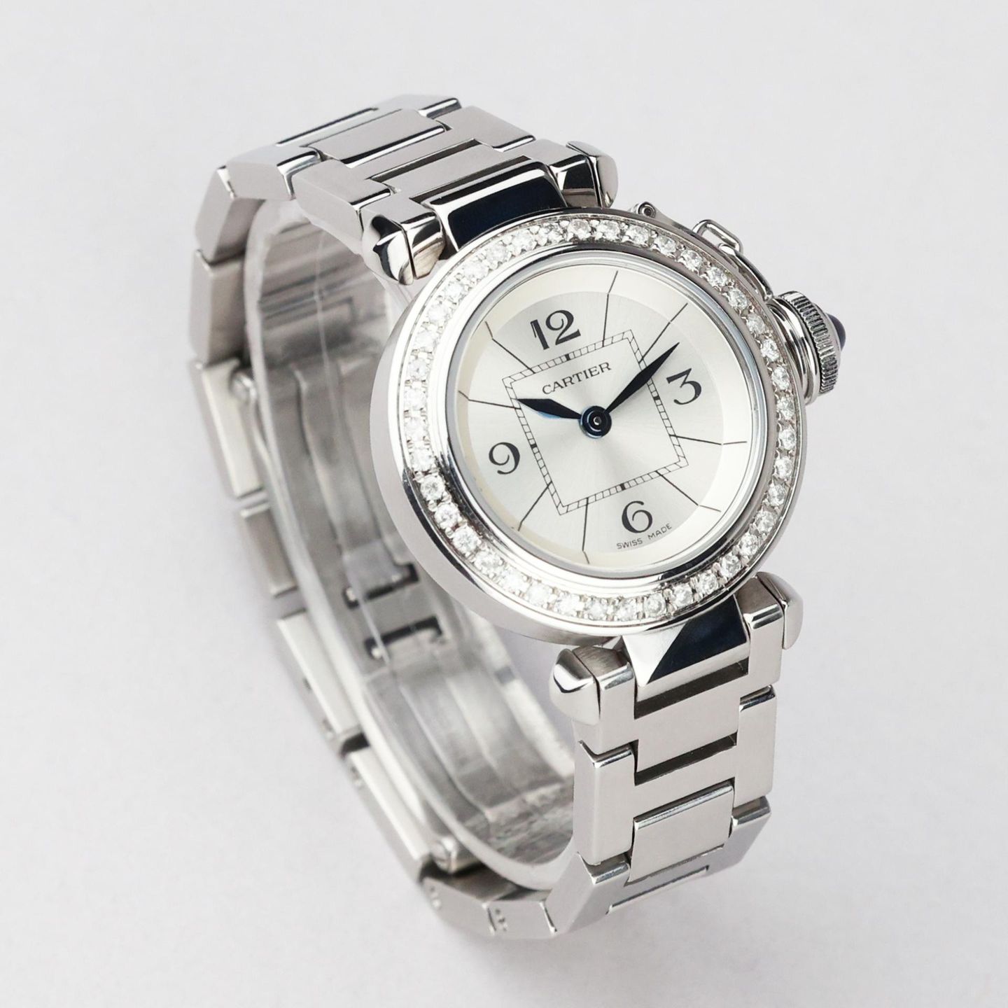 Cartier Pasha 2973 (Unknown (random serial)) - 27 mm Steel case (2/8)