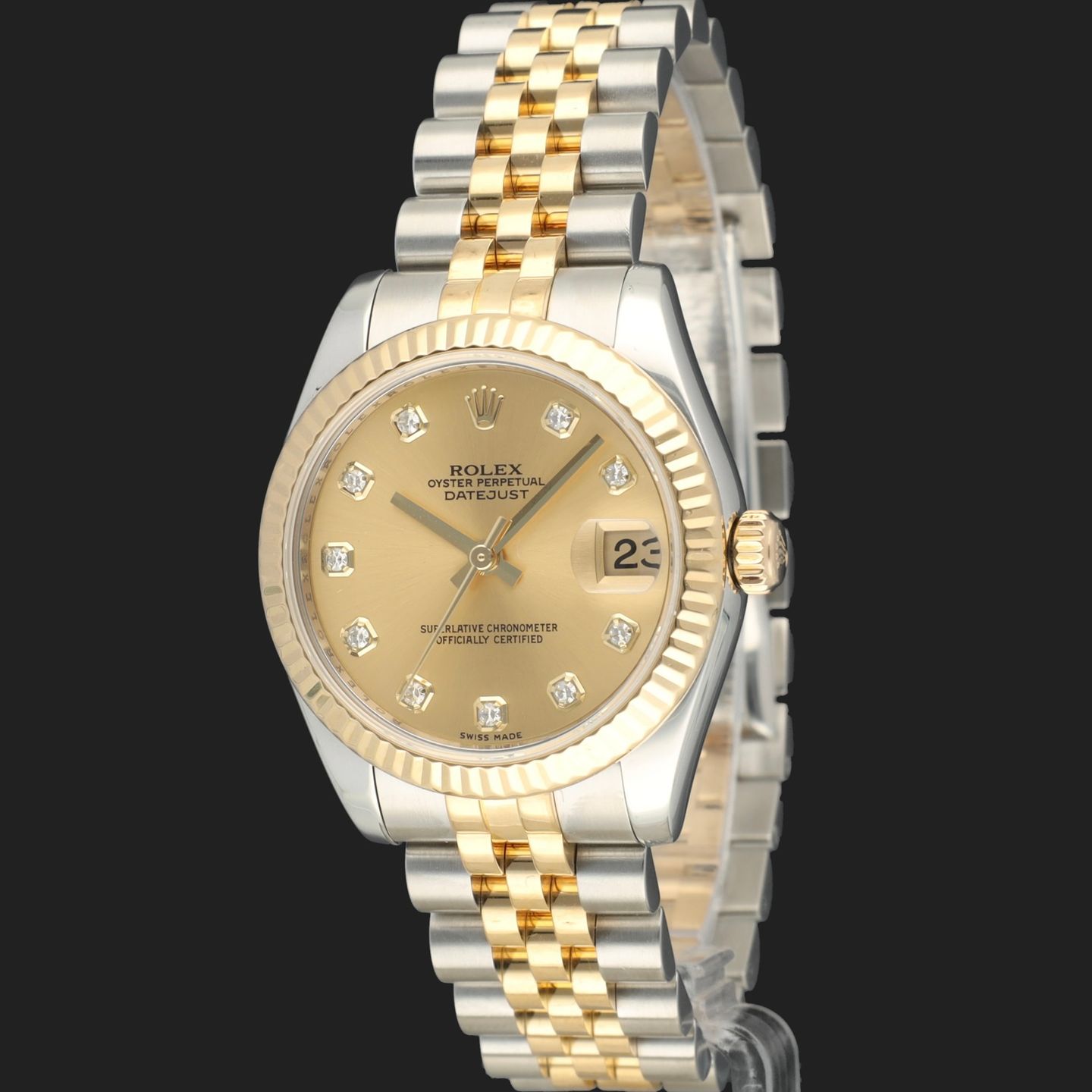 Rolex Lady-Datejust 178273 (2007) - 31 mm Gold/Steel case (1/8)