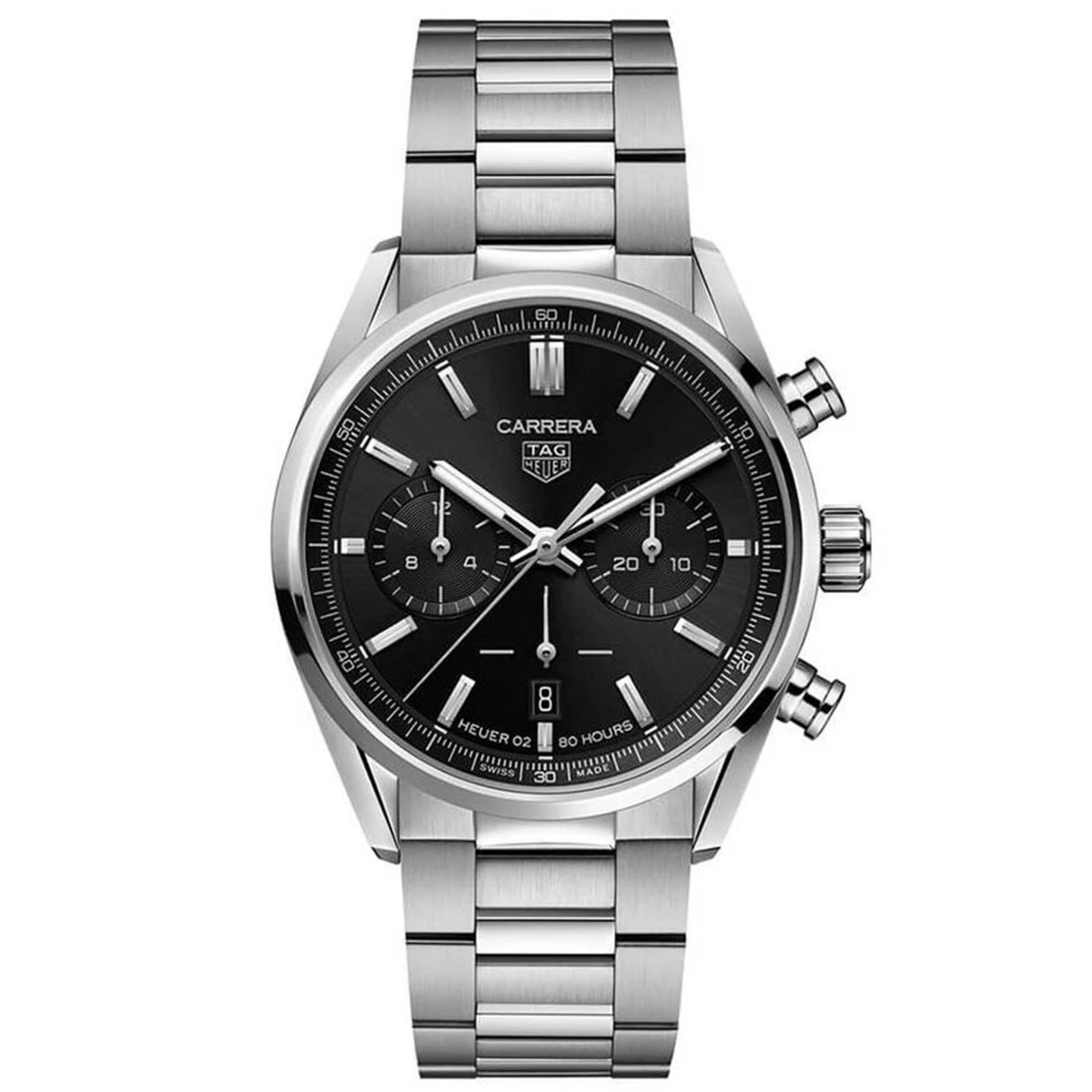 TAG Heuer Carrera CBN2010.BA0642 (2024) - Black dial 42 mm Steel case (3/3)