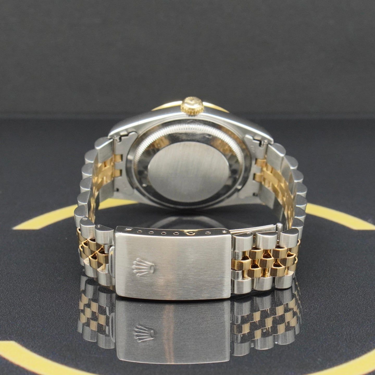 Rolex Datejust 36 16233 (1995) - Gold dial 36 mm Gold/Steel case (5/7)