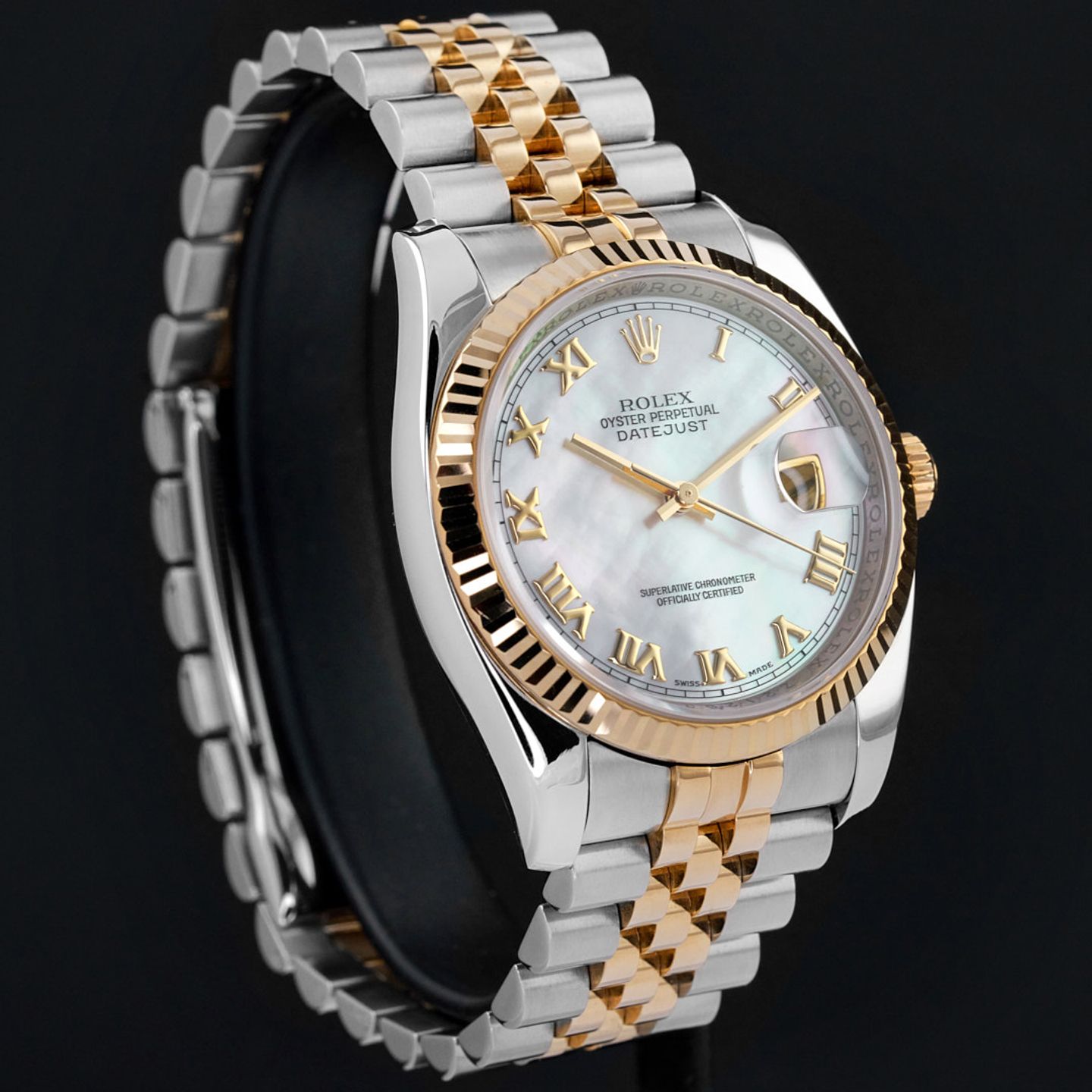 Rolex Datejust 36 116233 (2008) - 36mm Goud/Staal (4/7)