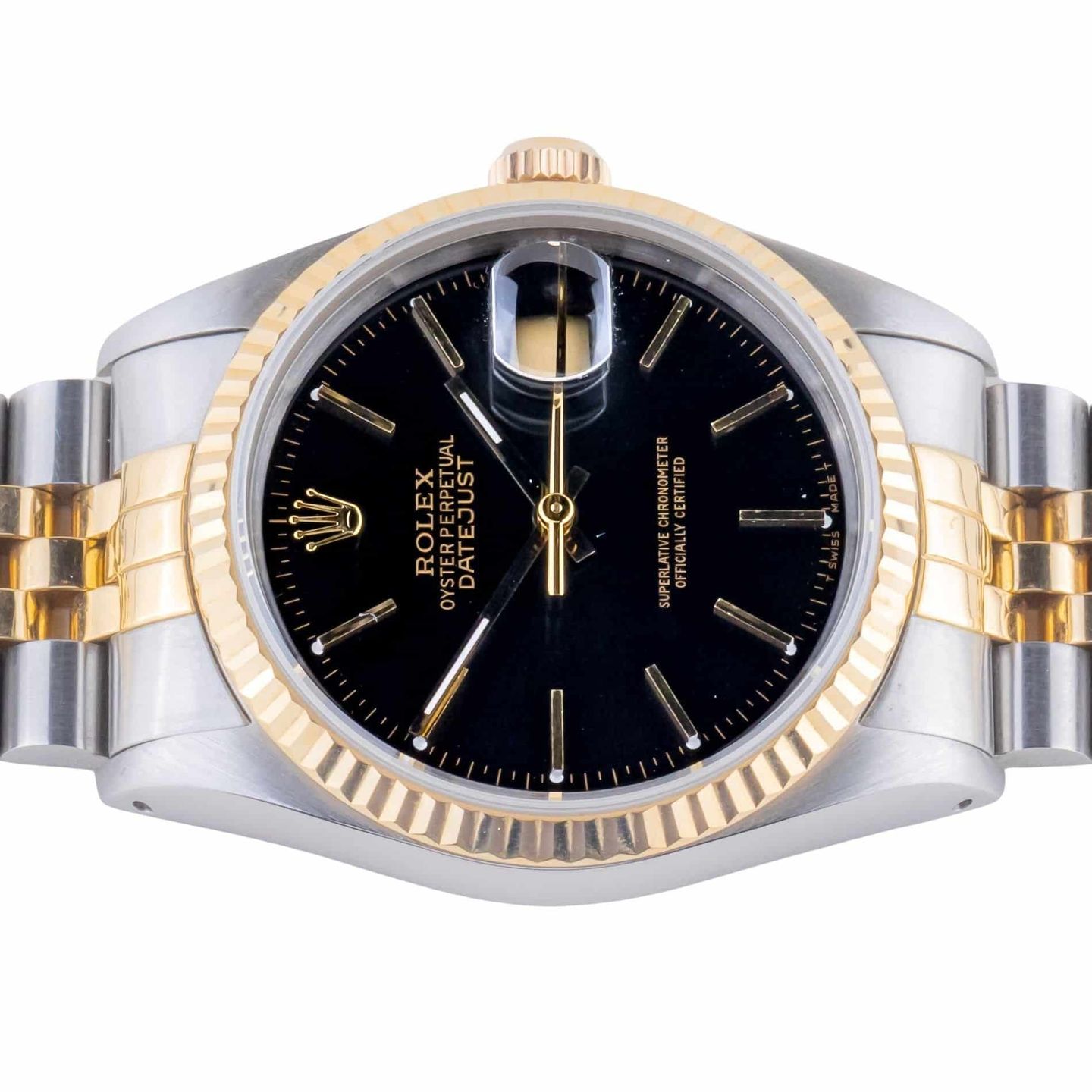 Rolex Datejust 36 16233 (1991) - 36mm Goud/Staal (5/8)