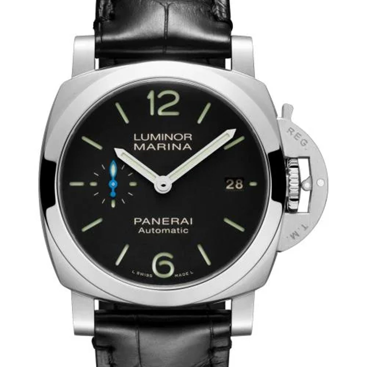 Panerai Luminor 1950 PAM01372 (2026) - Zwart wijzerplaat 40mm Staal (1/1)