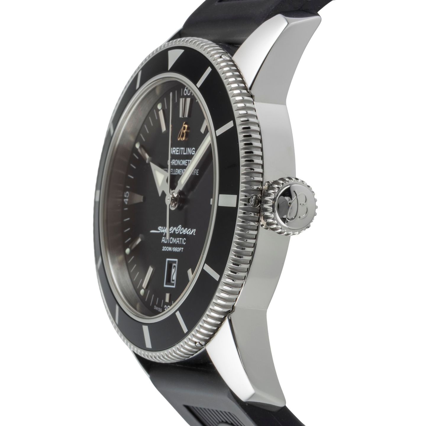 Breitling Superocean Heritage 46 A1732024/B868 (Unknown (random serial)) - Black dial 46 mm Steel case (6/8)