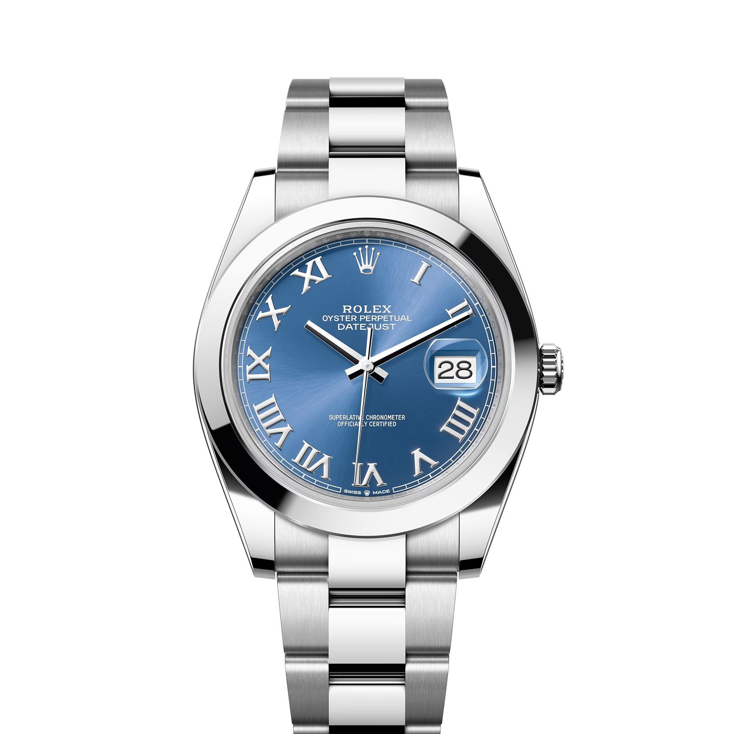 Rolex Datejust 41 126300 (2024) - Blauw wijzerplaat 41mm Staal (1/1)