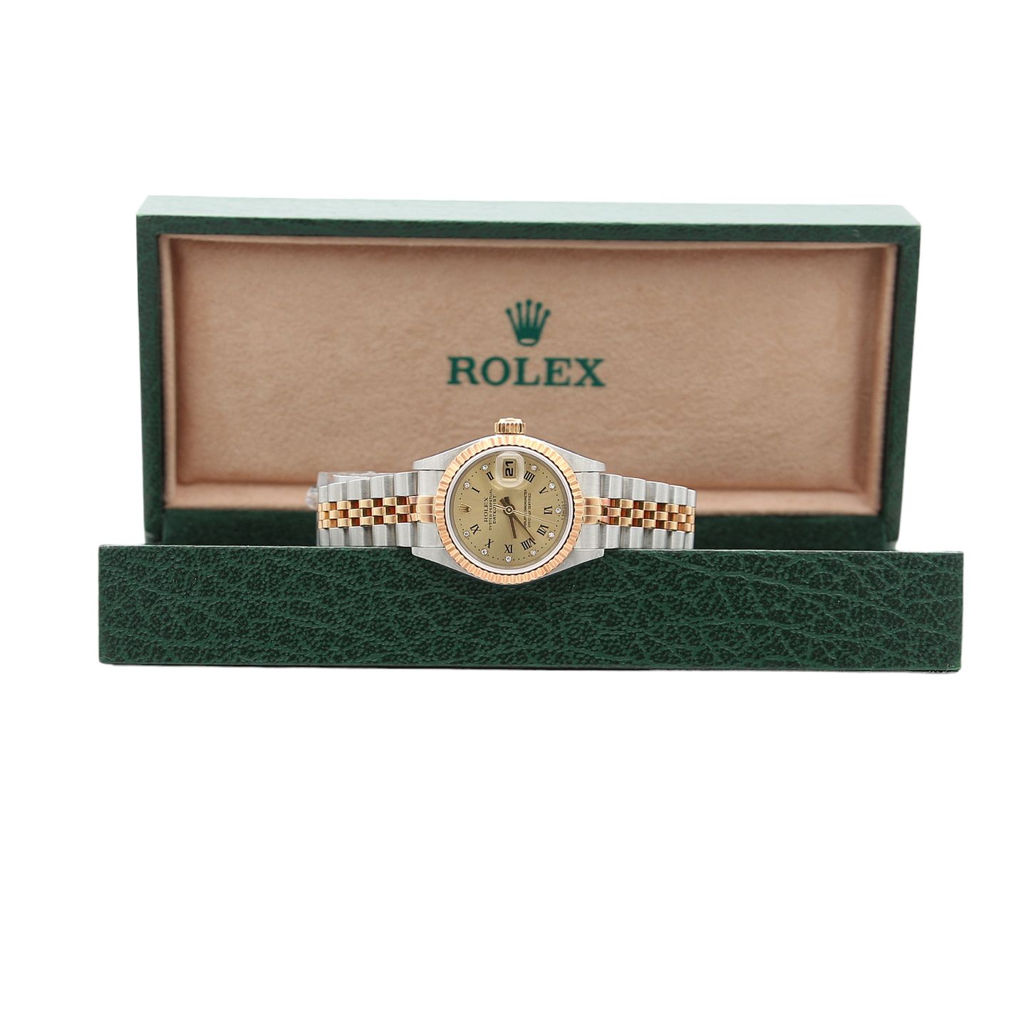 Rolex Lady-Datejust 69173 (Onbekend (willekeurig serienummer)) - 26mm Goud/Staal (6/8)