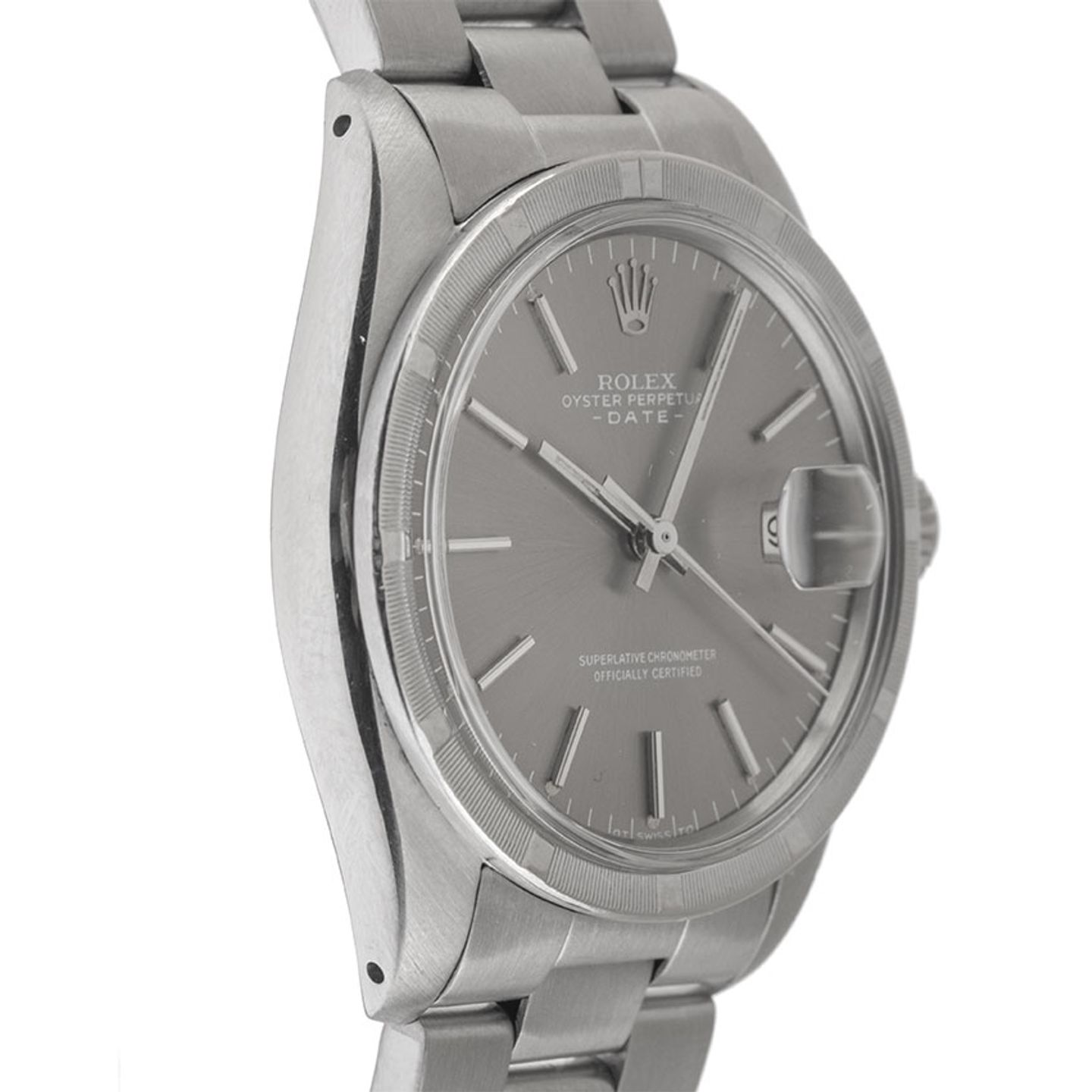 Rolex Oyster Perpetual Date 1501 (1975) - 34mm Staal (5/8)