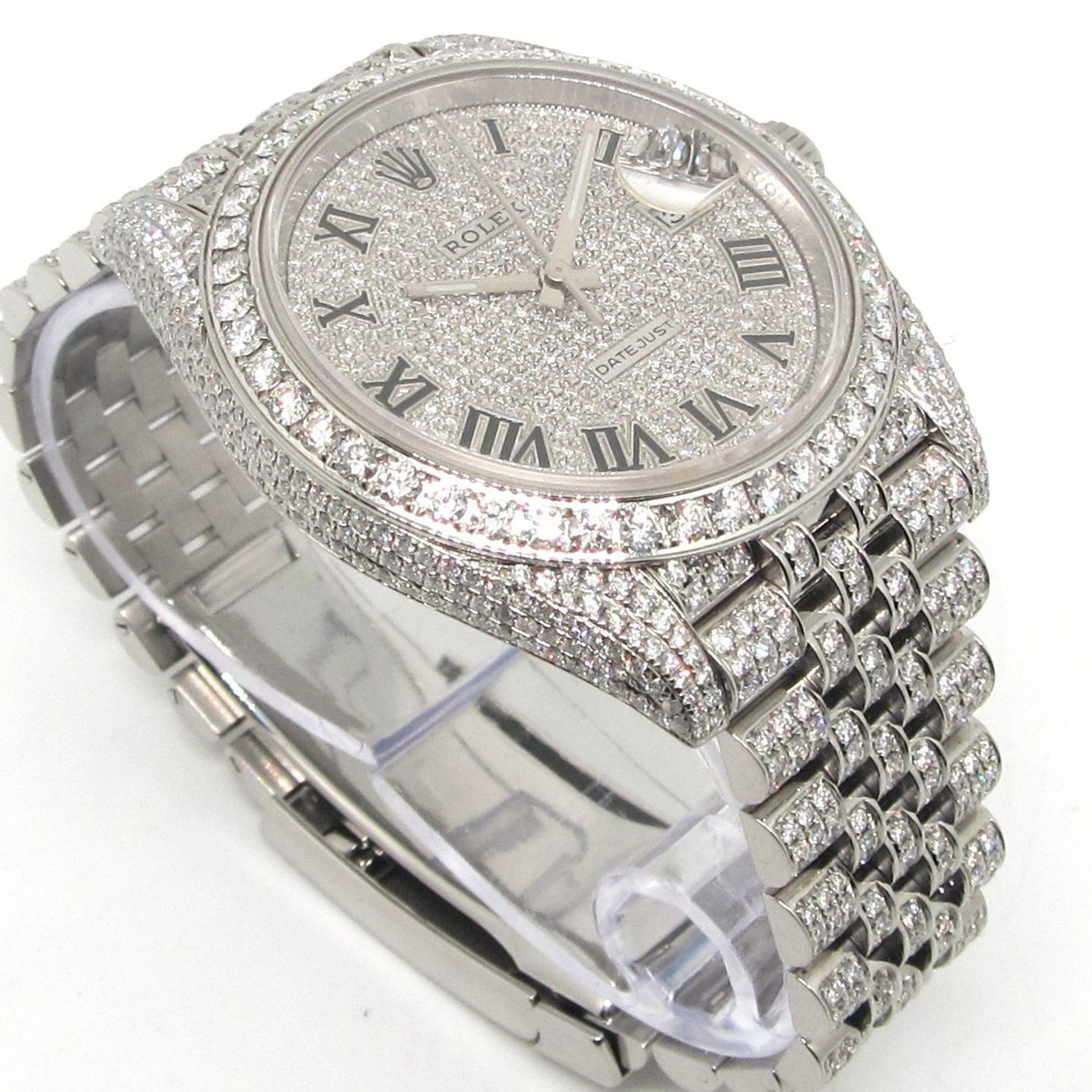 Rolex Datejust 41 126300 (2020) - Diamond dial 41 mm Steel case (4/6)