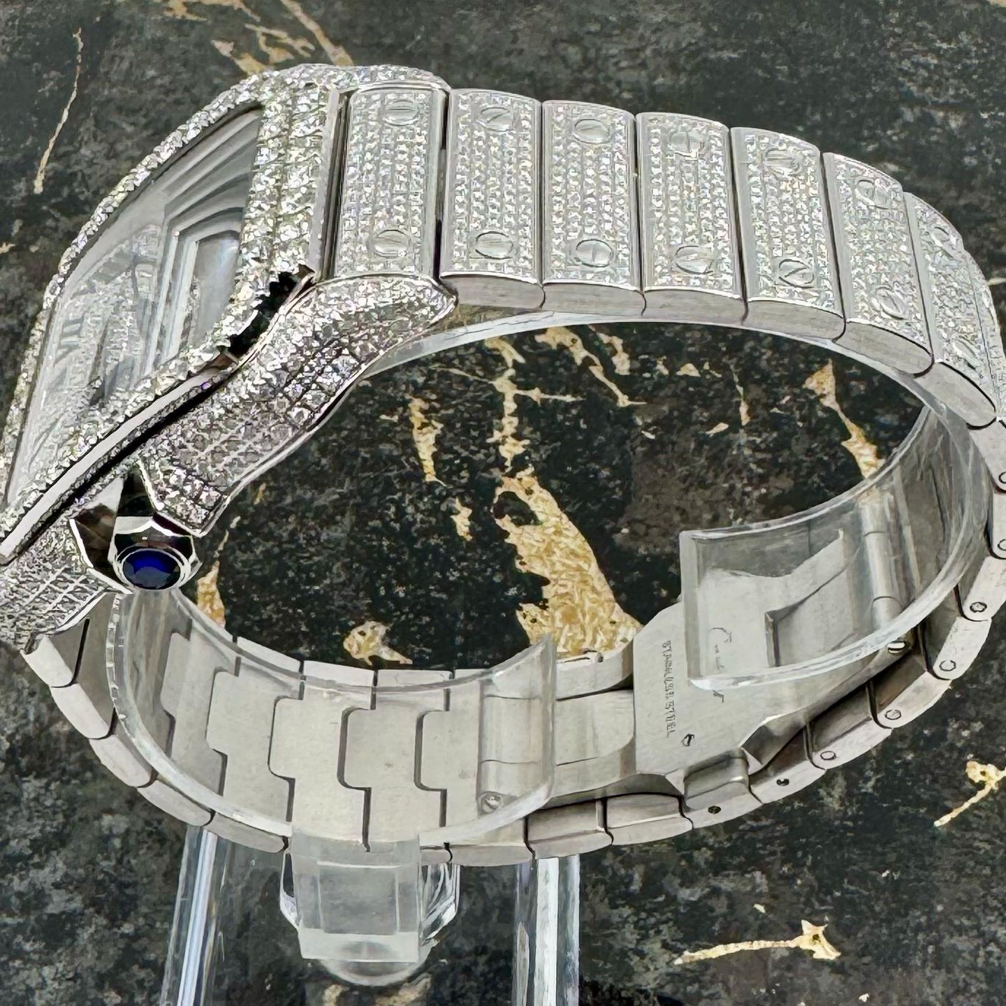 Cartier Santos WSSA0018 (2024) - Silver dial 40 mm Steel case (7/8)