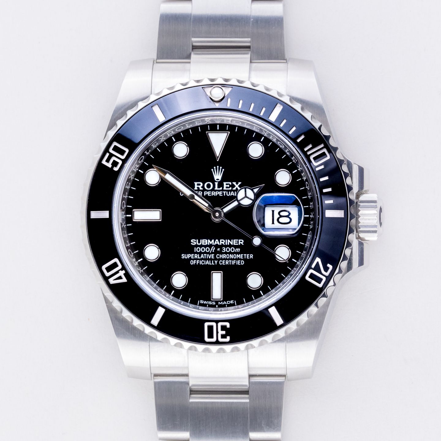 Rolex Submariner Date 116610LN (2019) - Black dial 40 mm Steel case (3/8)