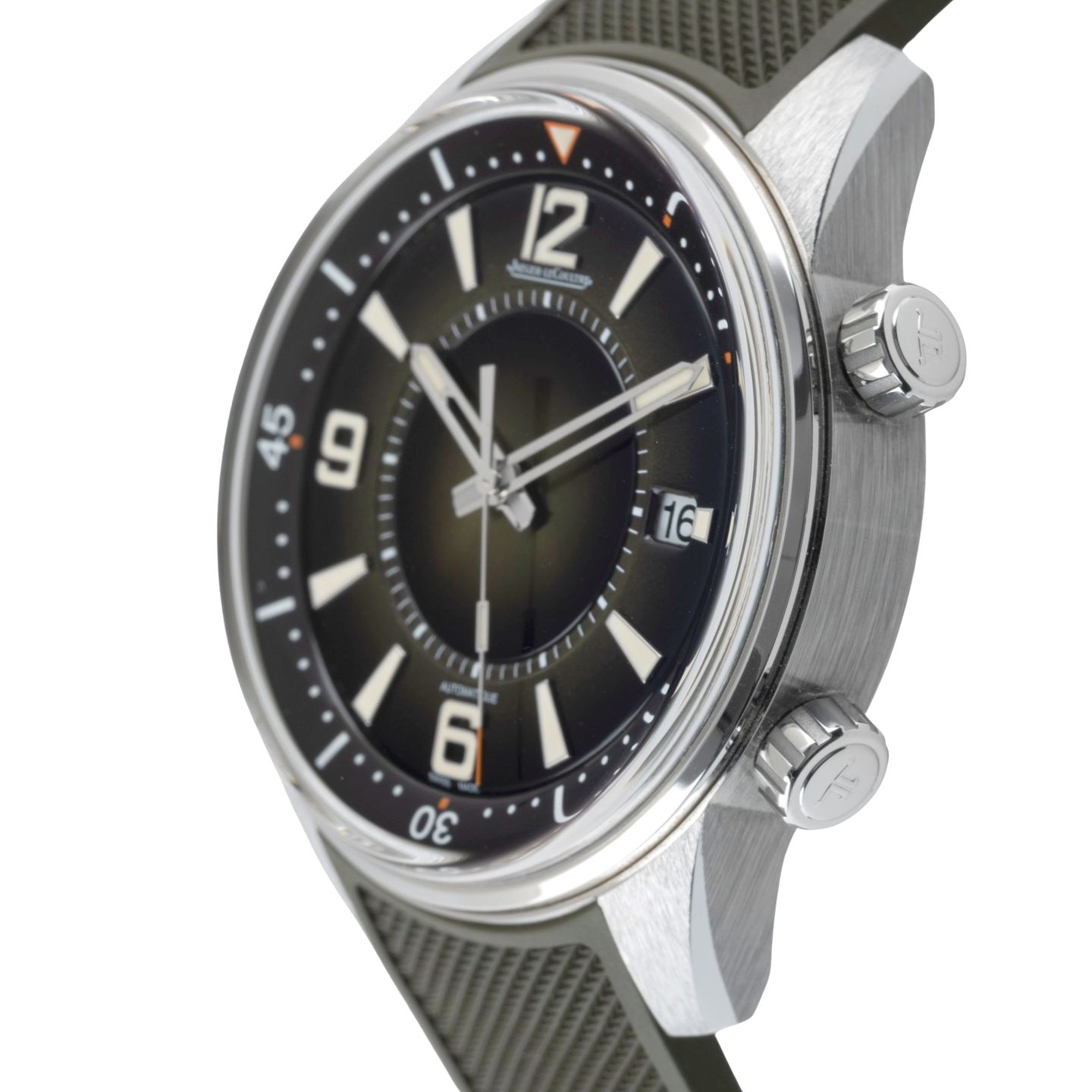 Jaeger-LeCoultre Polaris Q906863J (Onbekend (willekeurig serienummer)) - Groen wijzerplaat 42mm Staal (6/8)