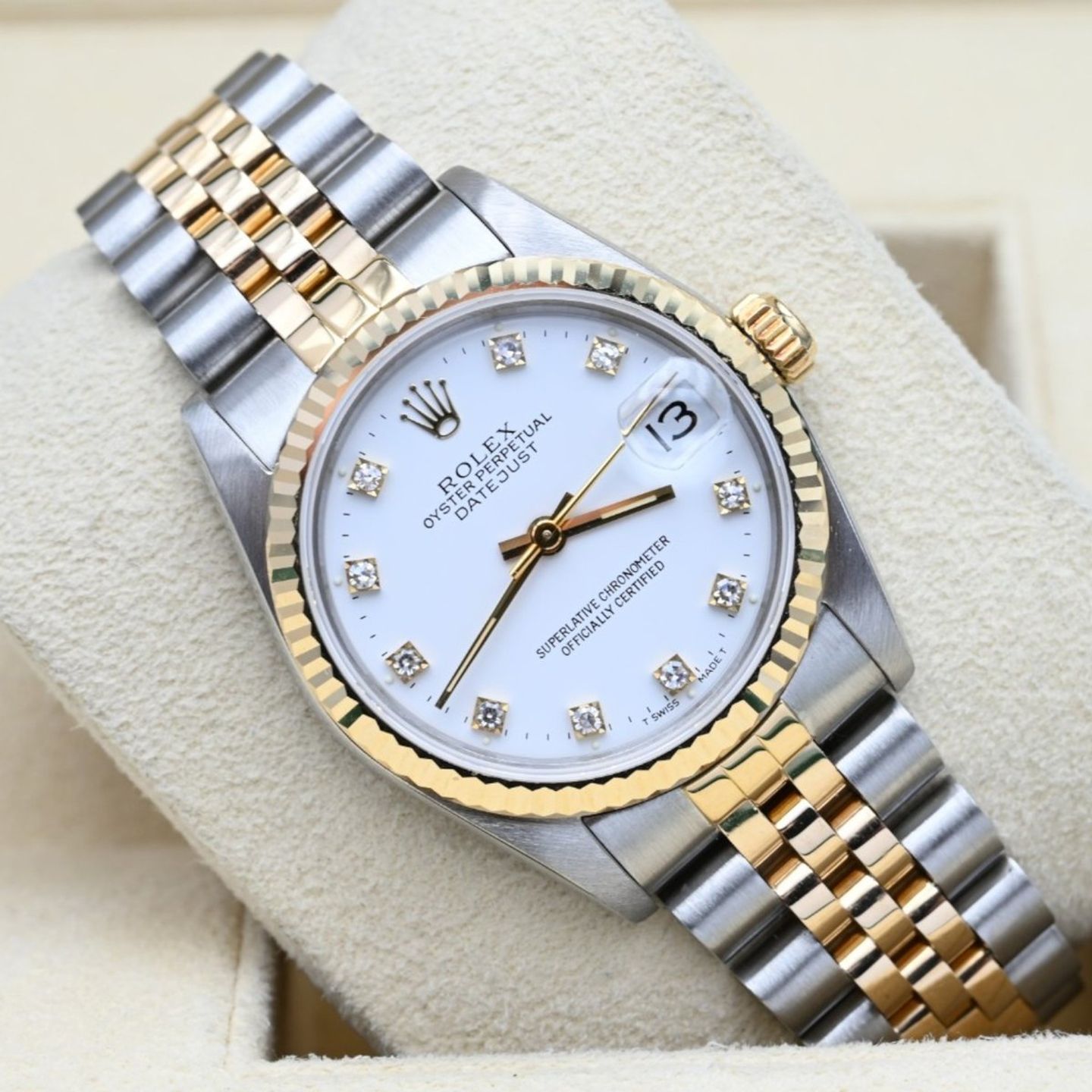 Rolex Datejust 31 68273 (1993) - 31 mm Gold/Steel case (1/7)