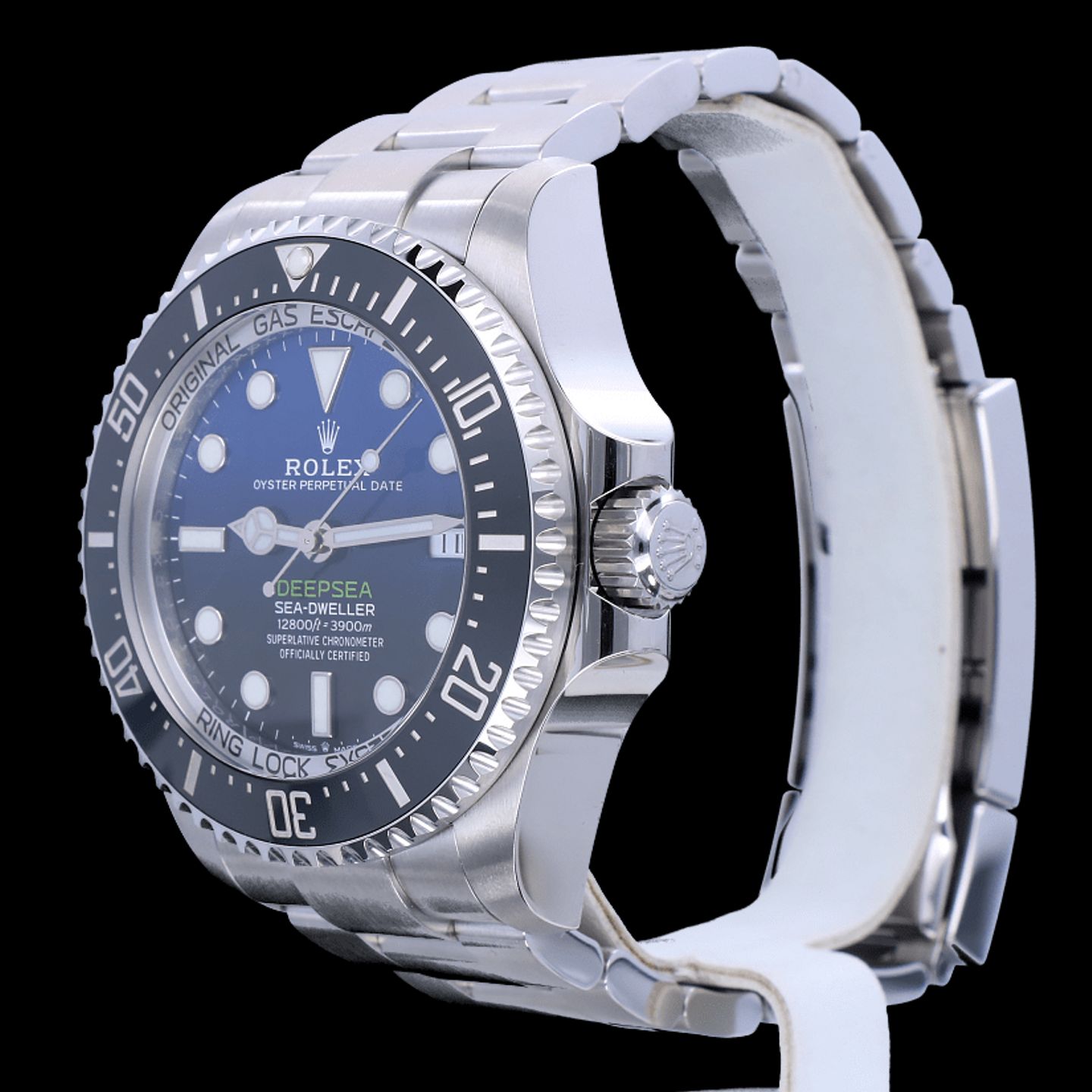 Rolex Sea-Dweller Deepsea 126660 (2022) - Blauw wijzerplaat 44mm Staal (3/8)