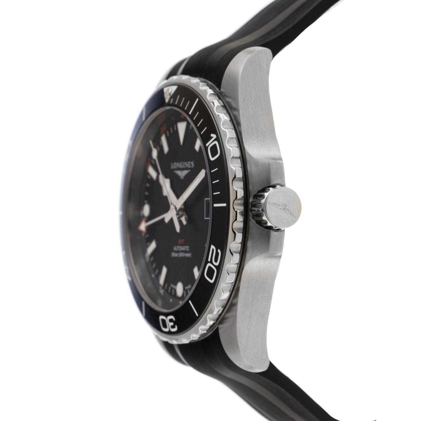 Longines HydroConquest L3.890.4.56.9 (2025) - Black dial 43 mm Steel case (4/7)