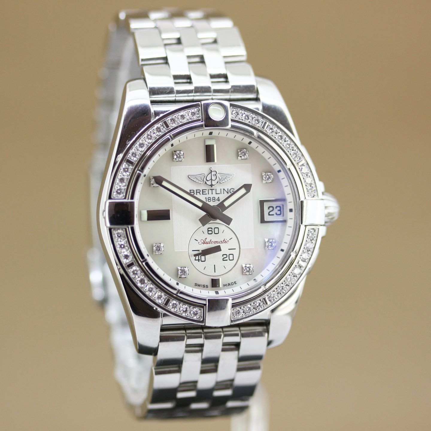 Breitling Galactic 36 A37330 (2011) - 36 mm Steel case (3/8)