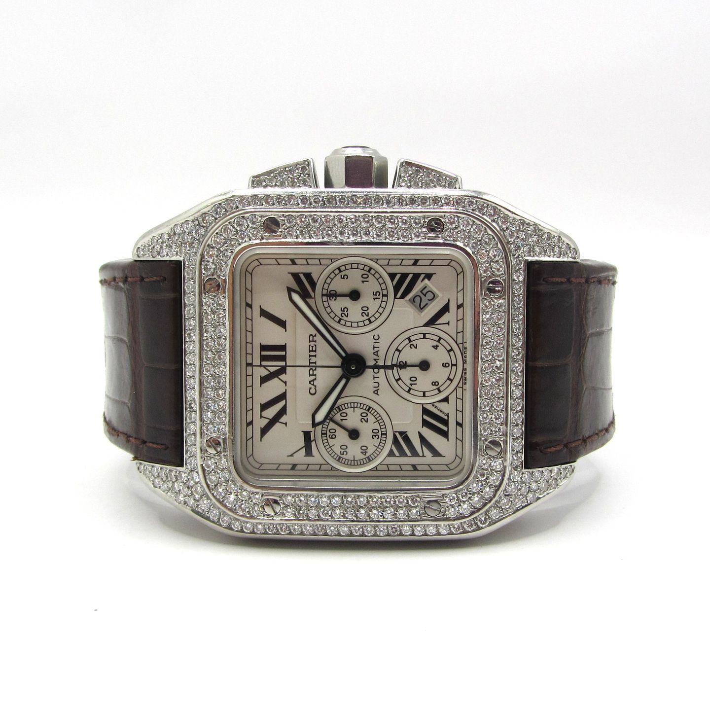 Cartier Santos 100 2740 (Unknown (random serial)) - 41 mm (2/6)