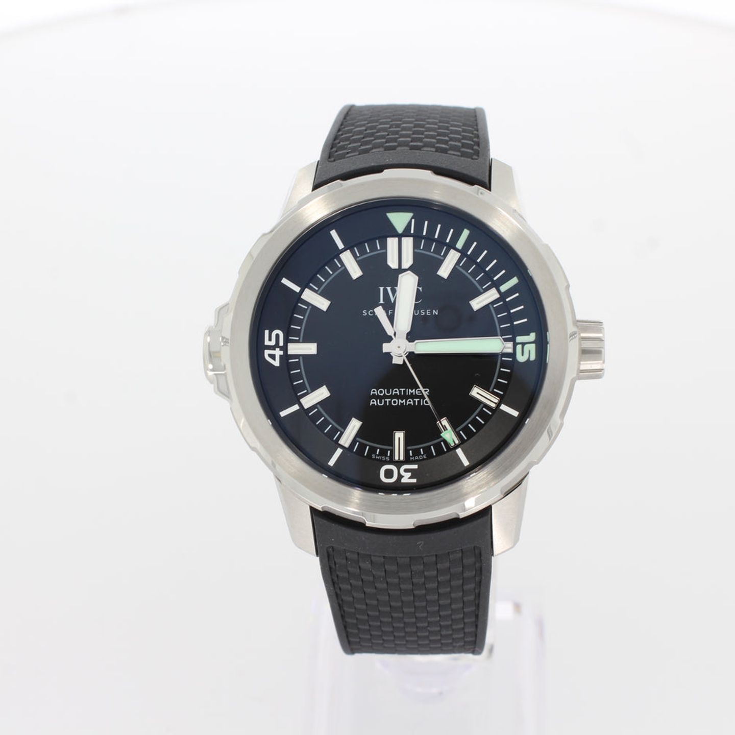 IWC Aquatimer Automatic IW328802 (2025) - Black dial 42 mm Steel case (1/4)